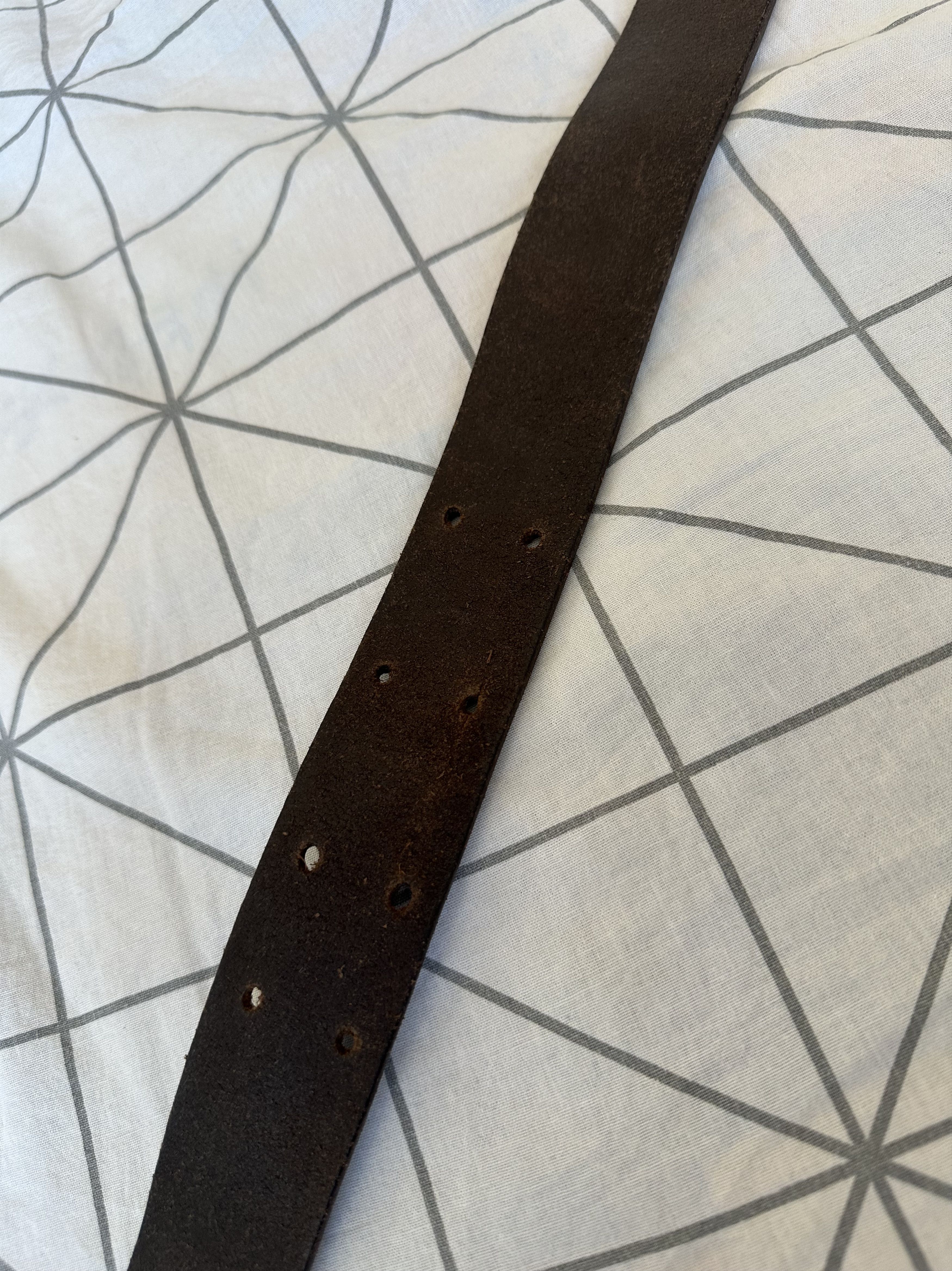 Just Cavalli Just Cavalli Vintage Logo Brown Leather Belt Size ONE SIZE - 9 Thumbnail