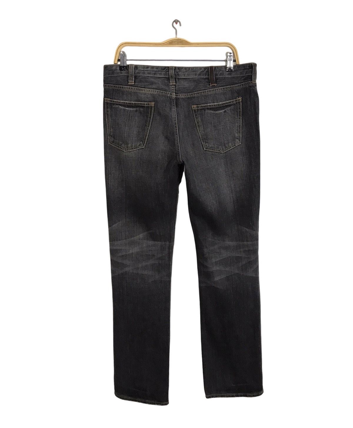 Japanese Brand × Takeo Kikuchi × Vintage Vintage Takeo Kikuchi Black Colour Design Denim Jeans Size US 34 / EU 50 - 2 Thumbnail