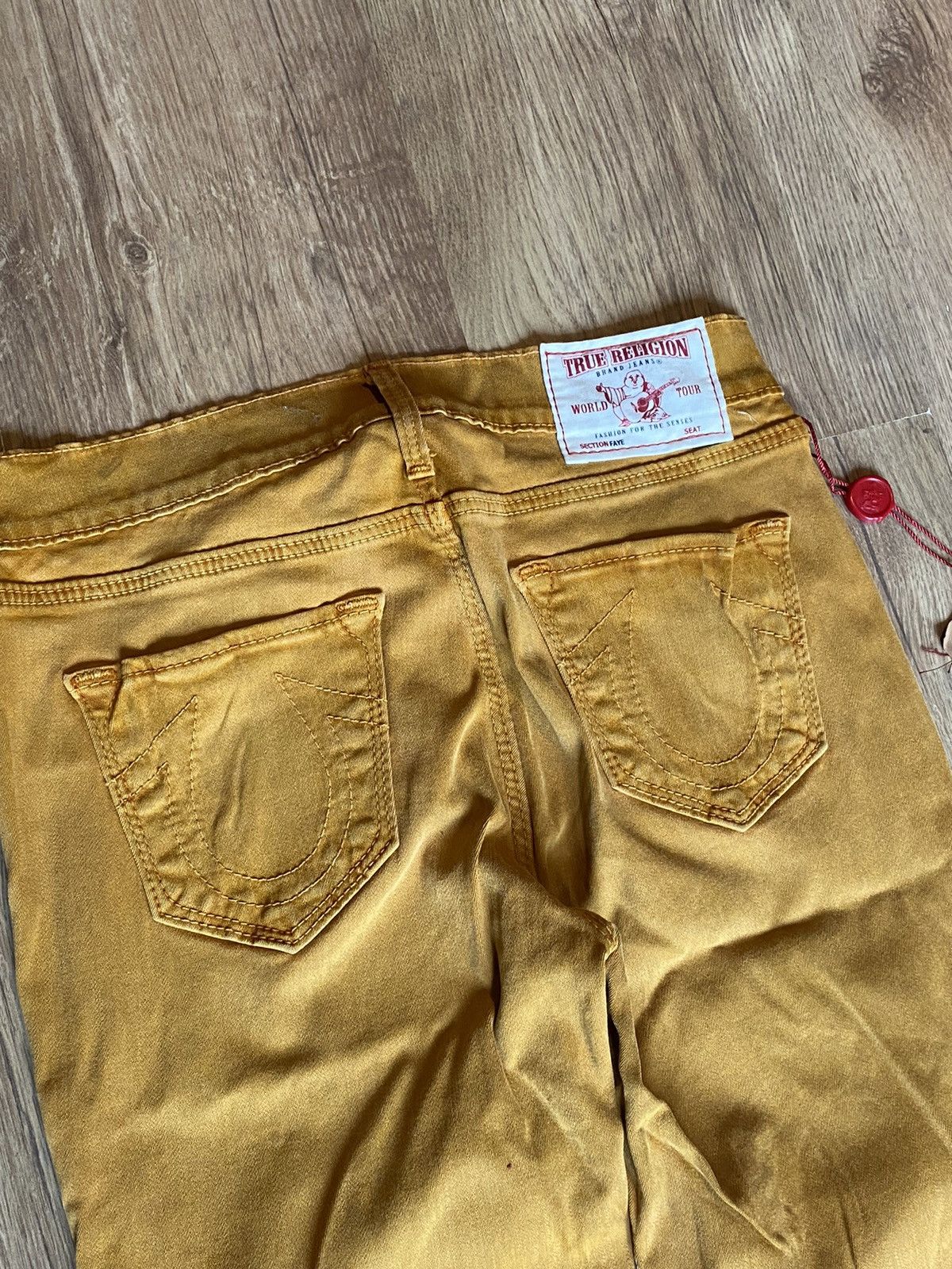 True Religion × Vintage True Religion Pant Jeans Row Seat Big Logo Vintage New USA Size 26" / US 2 / IT 38 - 3 Thumbnail