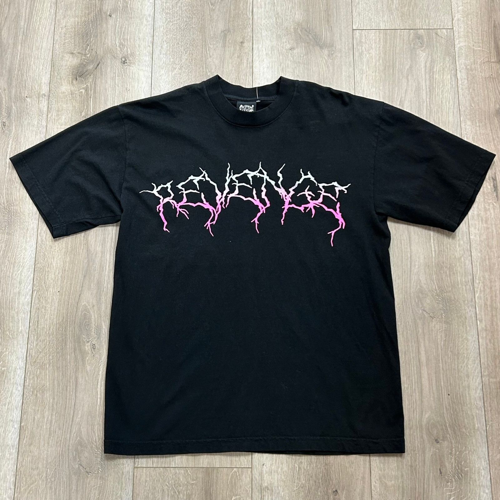 Revenge Revenge Lightning Anarchy Tee T Shirt Size Medium M Black Size US M / EU 48-50 / 2 - 1 Thumbnail