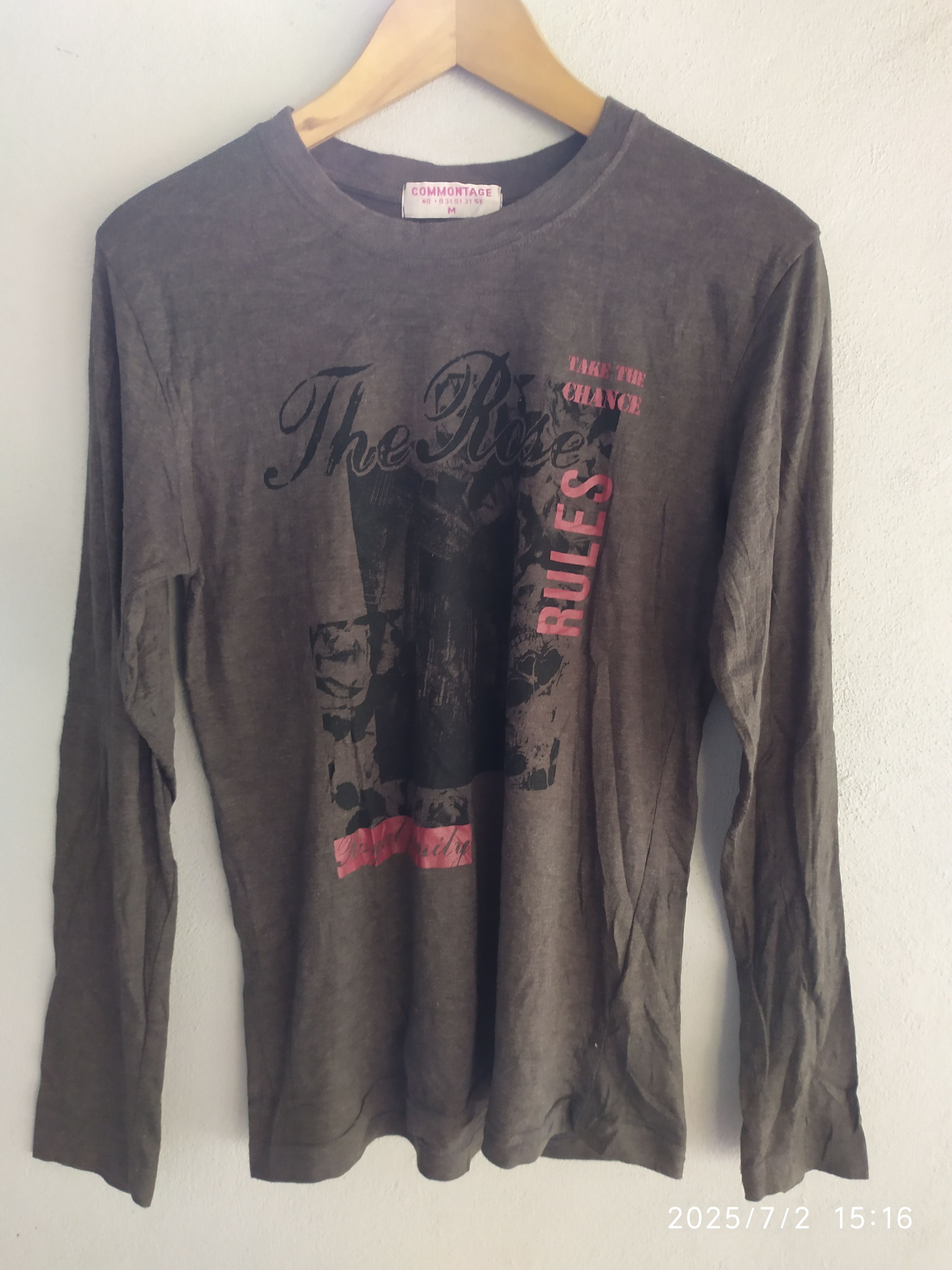Japanese Brand Japanese Y2k Commontage ifsixwasnine longsleeve Size US M / EU 48-50 / 2 - 1 Thumbnail