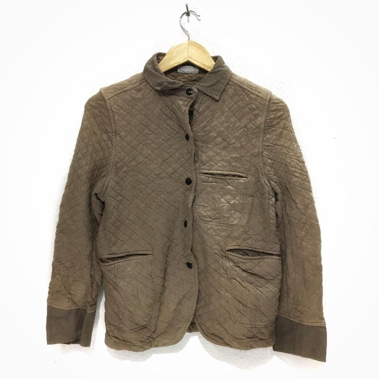 Other ARMEN PARIS Quilted Jacket Coat Sweater Cardigan Brown Size S / US 4 / IT 40 - 1 Thumbnail