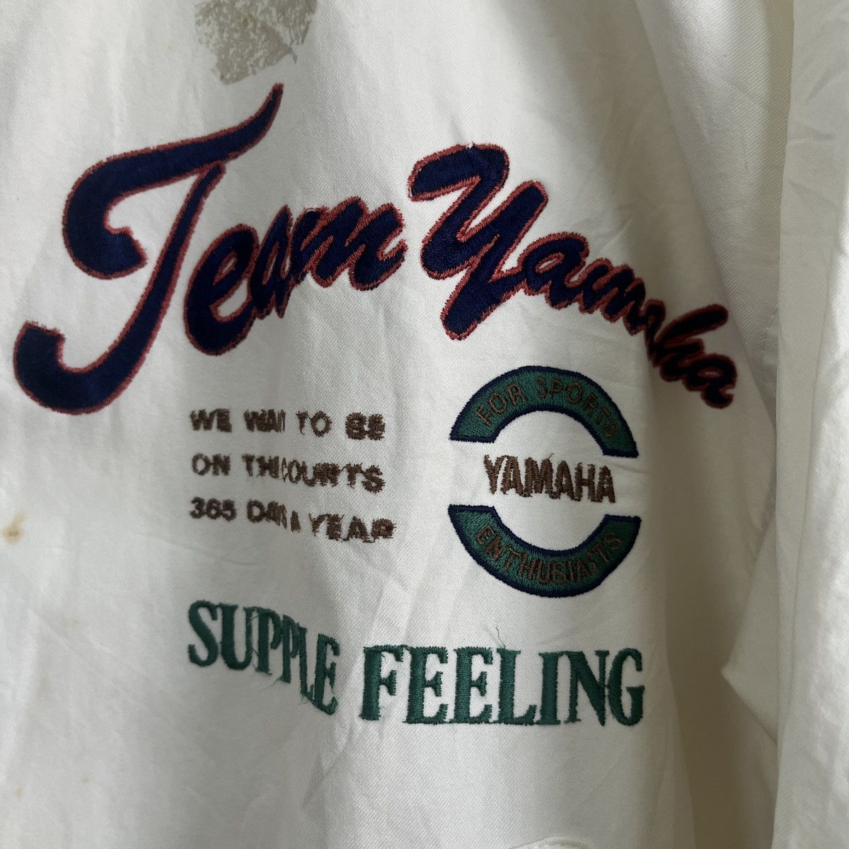 Vintage × Yamaha Rare 1970s Team Yamaha Sports Enthusiasts Bomber Jacket Size US L / EU 52-54 / 3 - 11 Thumbnail