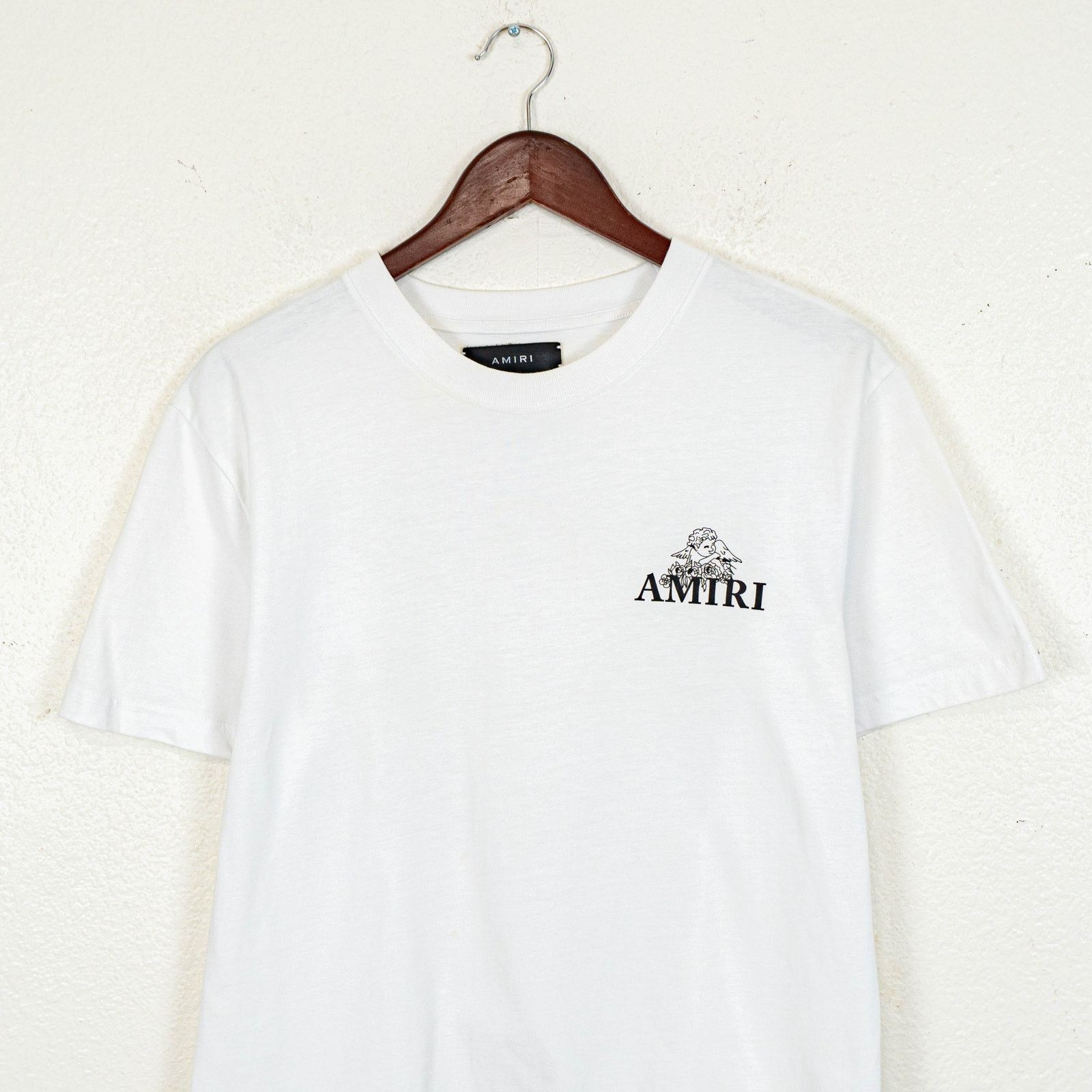 Amiri AMIRI Cherub Angel White T-Shirt tee Back Graphic Size US XL / EU 56 / 4 - 5 Thumbnail