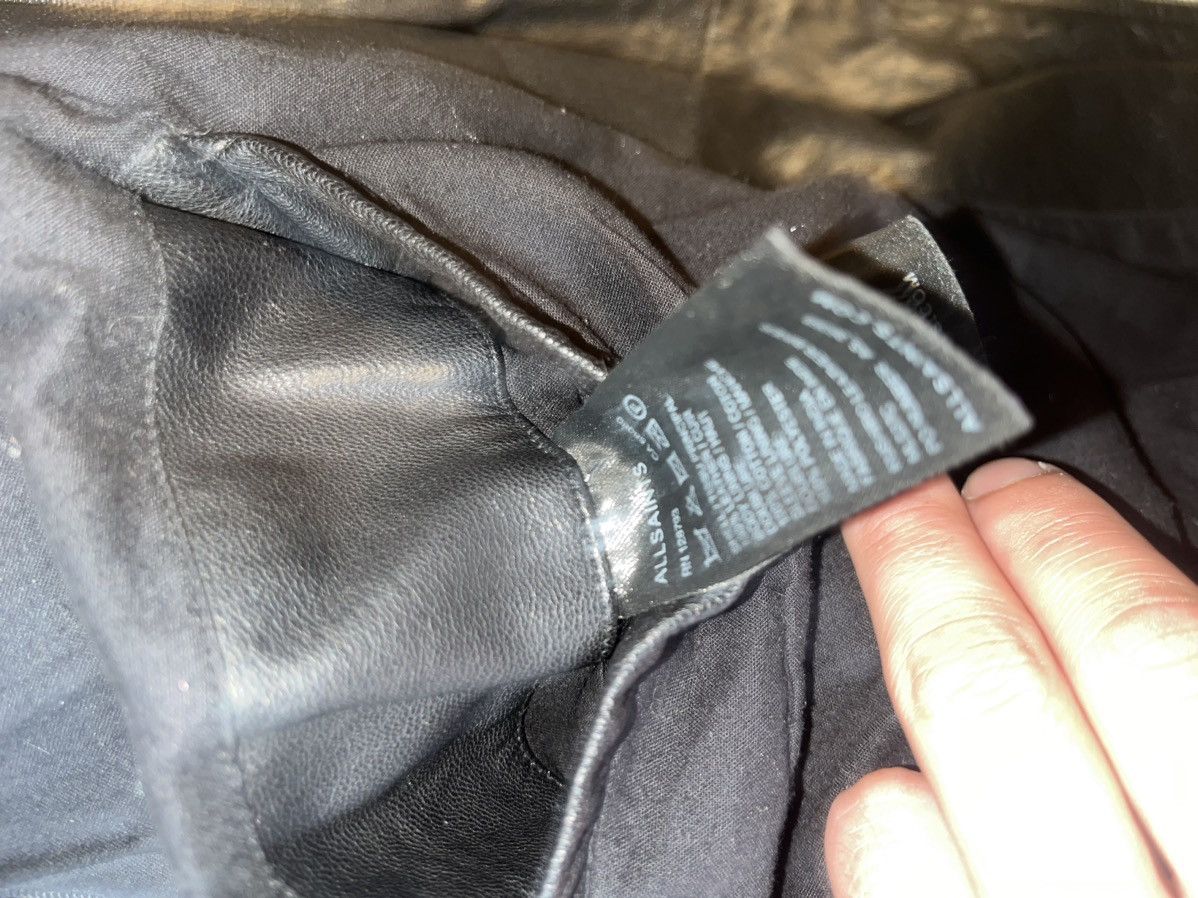 Allsaints Custom ALLSAINTS black leather moto jacket XL Size US XL / EU 56 / 4 - 5 Thumbnail
