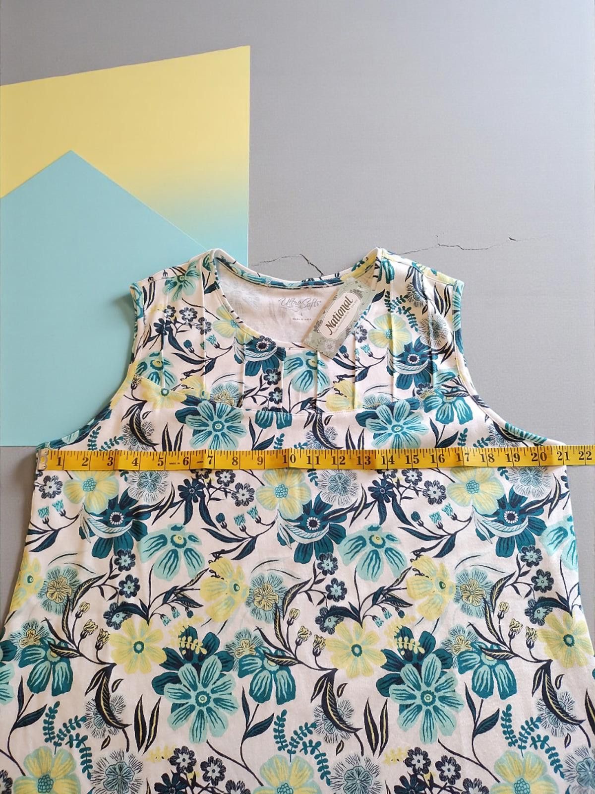 Costume National National Ultra Soft Floral Sleeveless Blouse Size Large Size L / US 10 / IT 46 - 6 Thumbnail