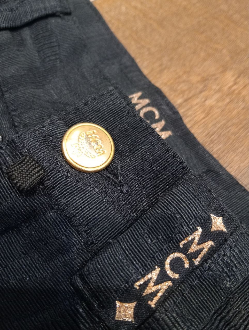 MCM VINTAGE MCM DE LUXE BLACK PANTS Size 27" / US 4 / IT 40 - 6 Thumbnail
