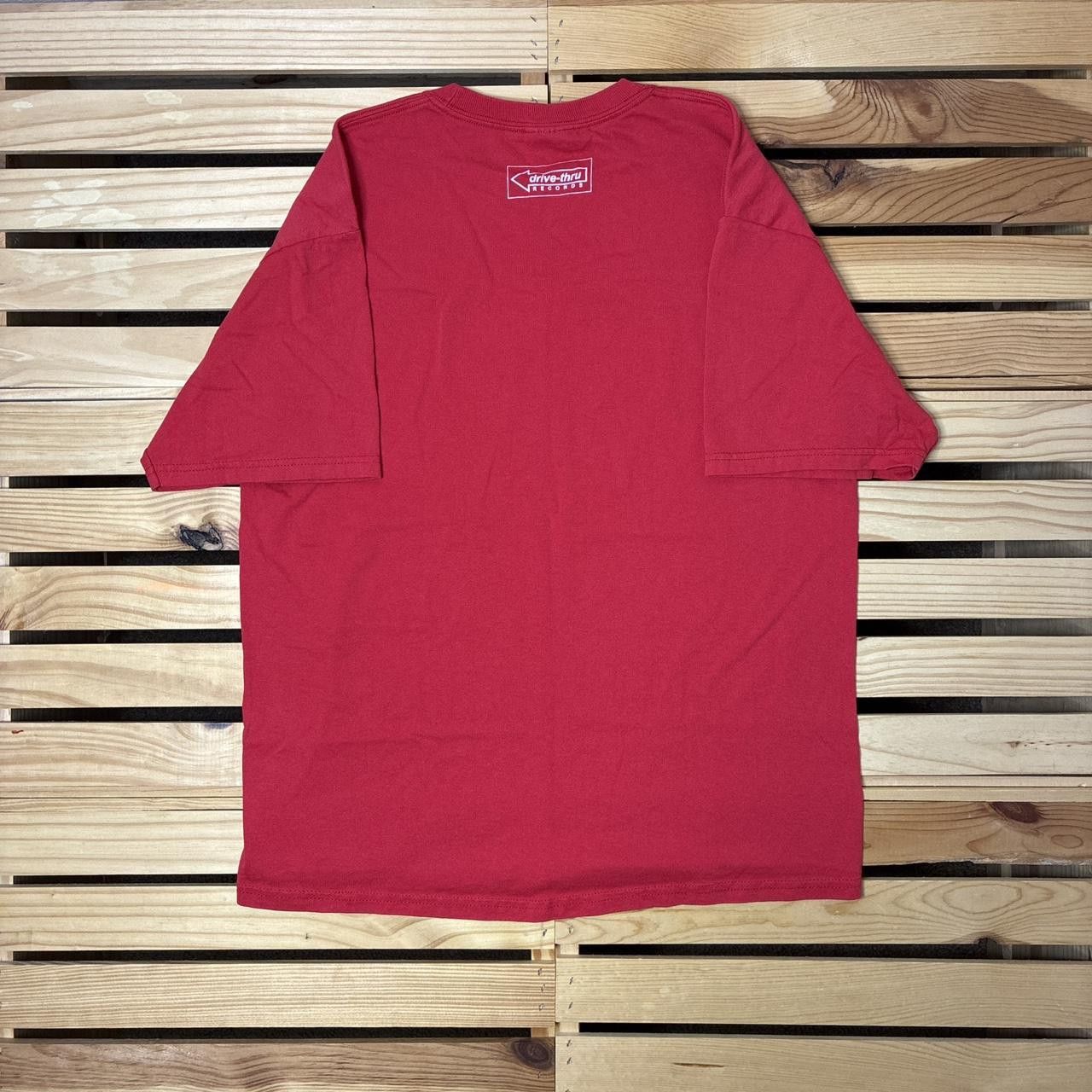 Hanes Vintage The Early November Red Y2K Band Tee Size Medium Size US M / EU 48-50 / 2 - 2 Thumbnail
