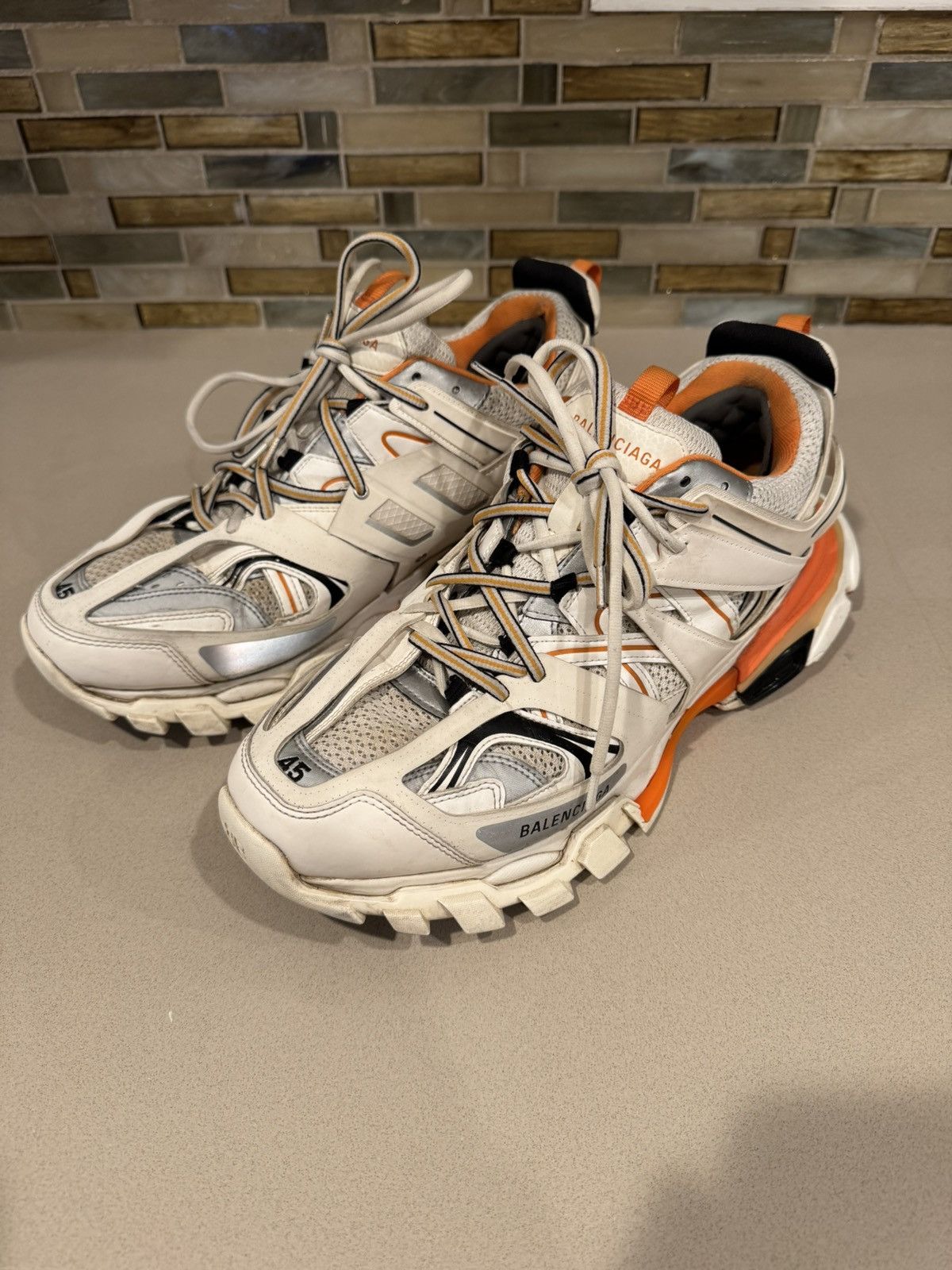 Balenciaga Balenciaga Track Sneaker Size US 12 / EU 45 - 2 Thumbnail