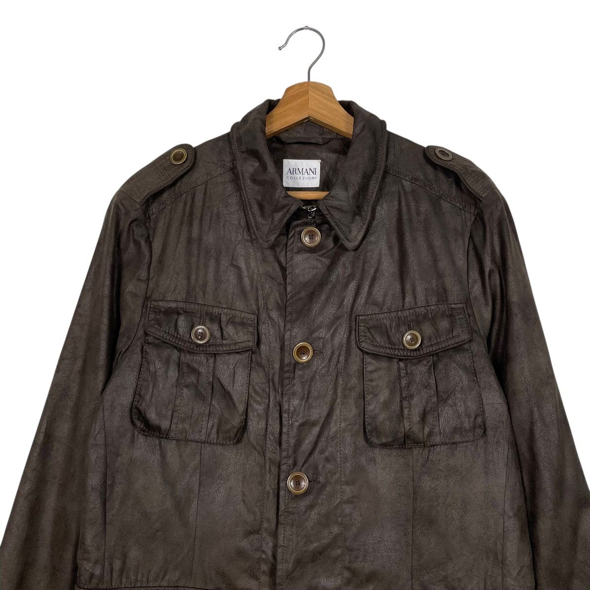 Armani Collezioni Armani Collezioni Multipocket Jacket Size US M / EU 48-50 / 2 - 2 Thumbnail