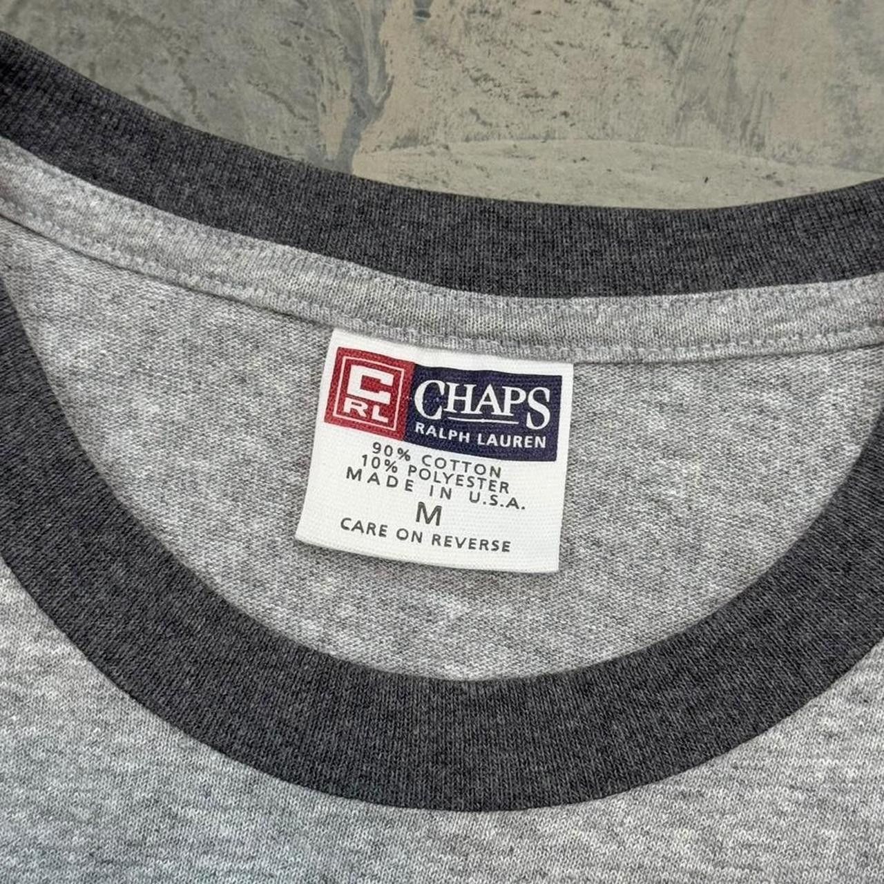 Chaps × Vintage Vintage 90s Chaps Ralph Lauren Long Sleeve T-Shirt Size US XL / EU 56 / 4 - 5 Thumbnail