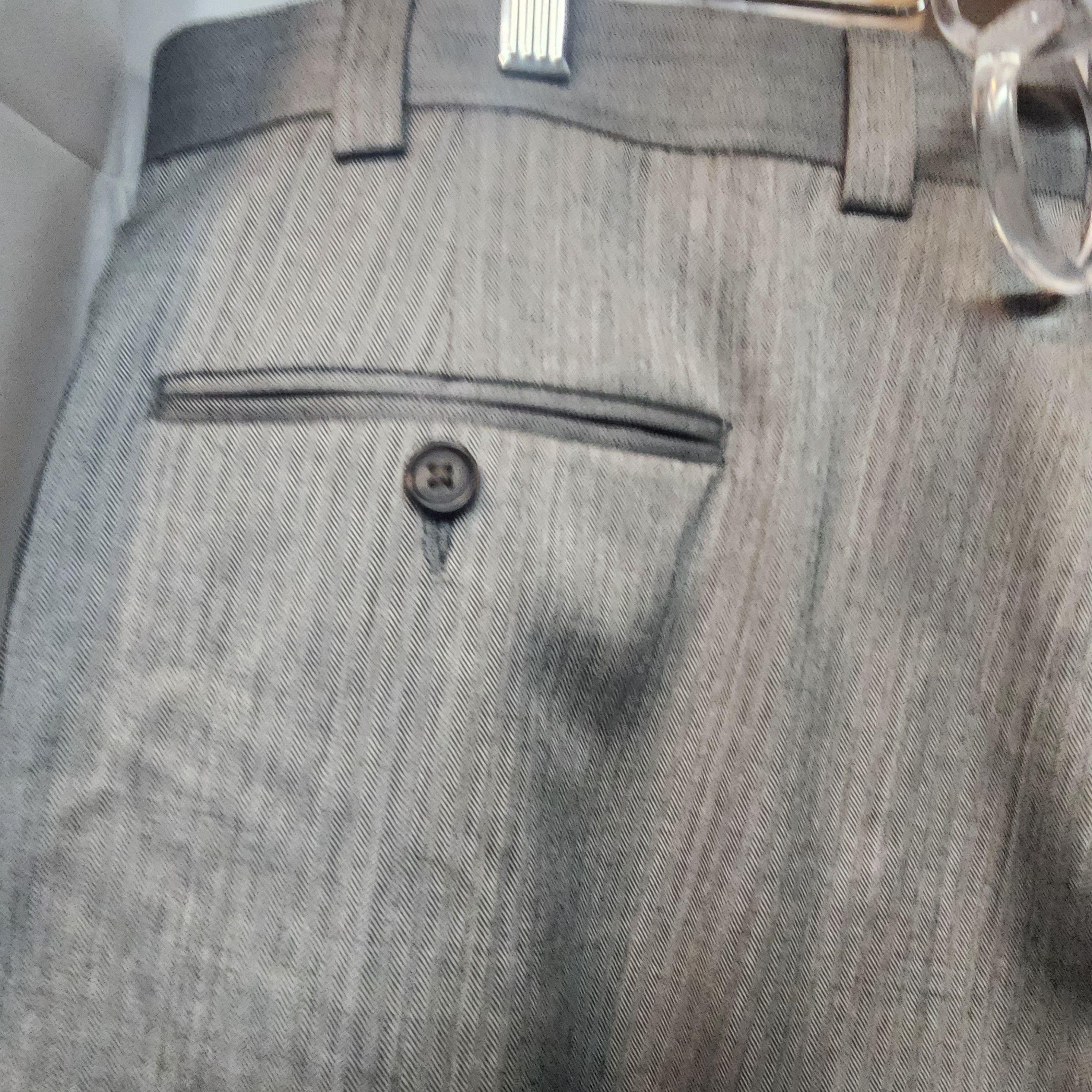 Ralph Lauren Lauren Ralph Lauren Dark Gray Dress Pants Men's size 38W Size US 38 / EU 54 - 2 Thumbnail