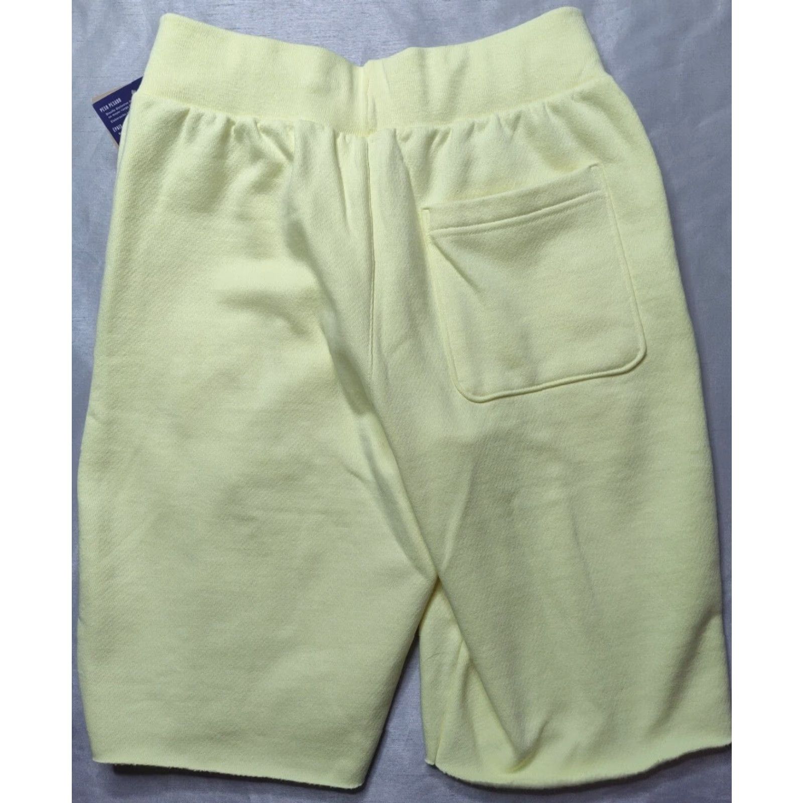 Champion CHAMPION Sweat Shorts Men S Lemon Glacier 11" Inseam Reverse Weave Drawstring Pockets NEW Size US 29 - 4 Thumbnail