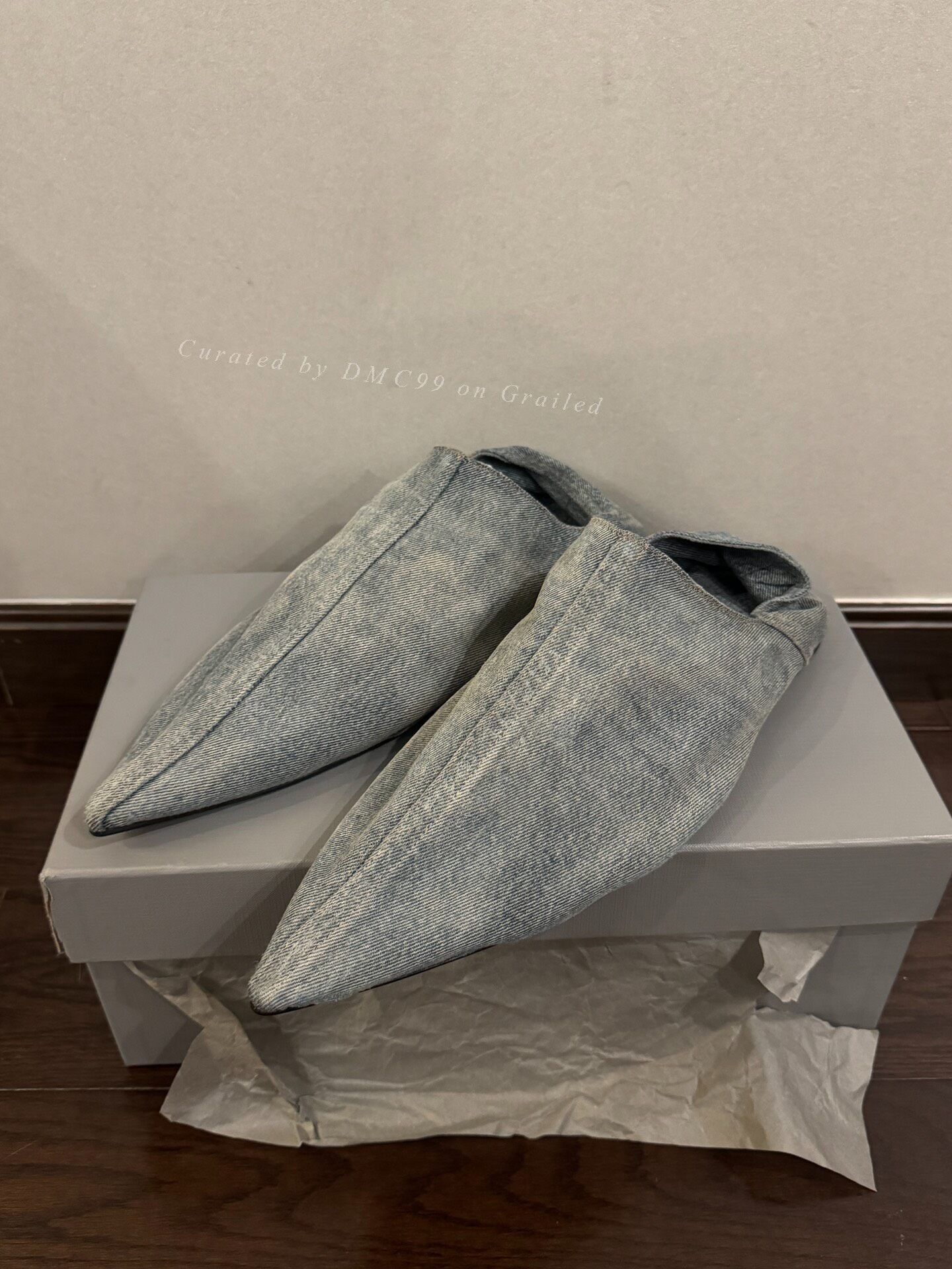 Balenciaga Balenciaga Denim Loafers Size US 10 / EU 43 - 1 Thumbnail