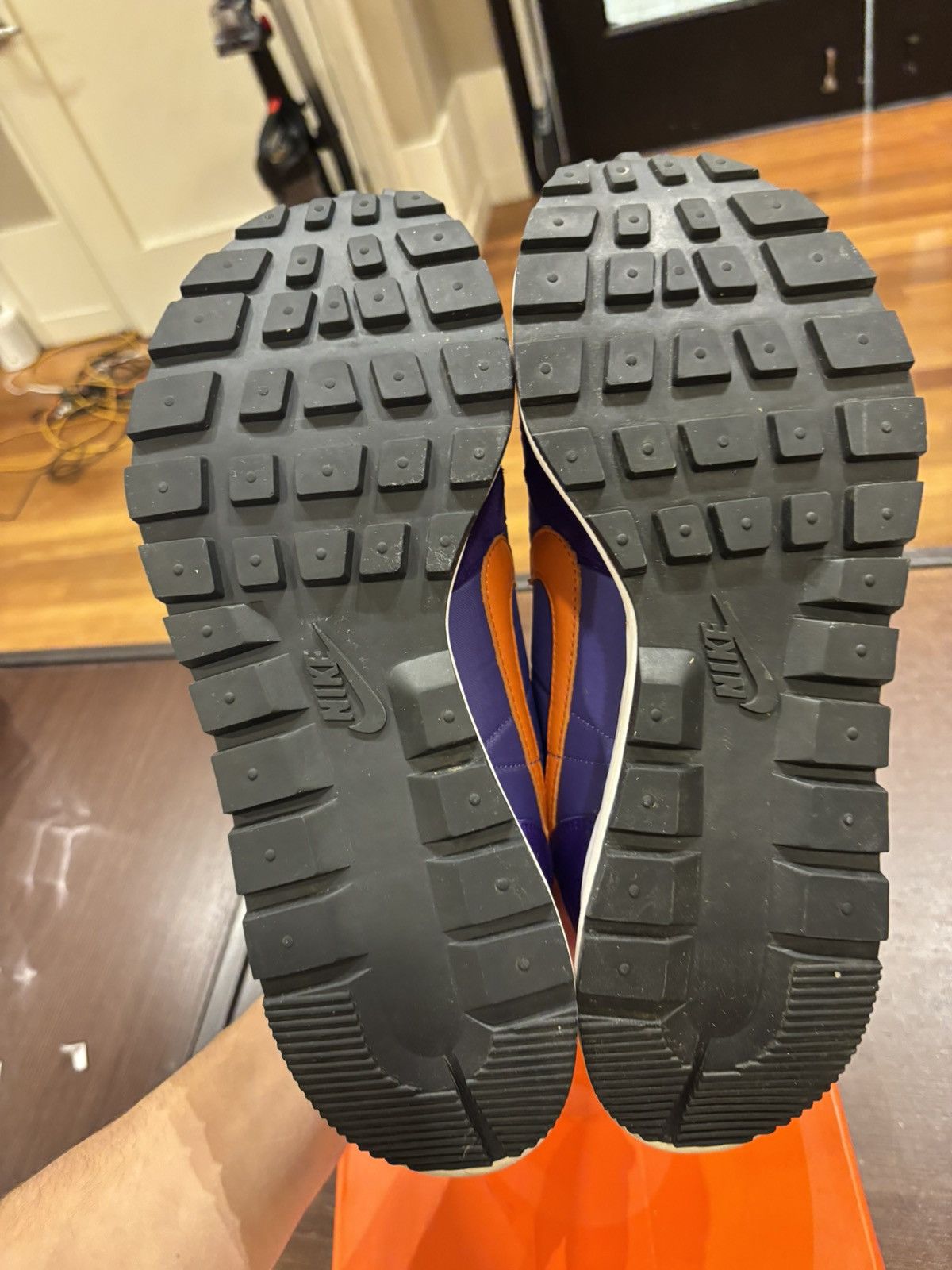 Nike × Sacai Nike Sacai VaporWaffle ‘Dark Iris’ Size US 11 / EU 44 - 5 Thumbnail