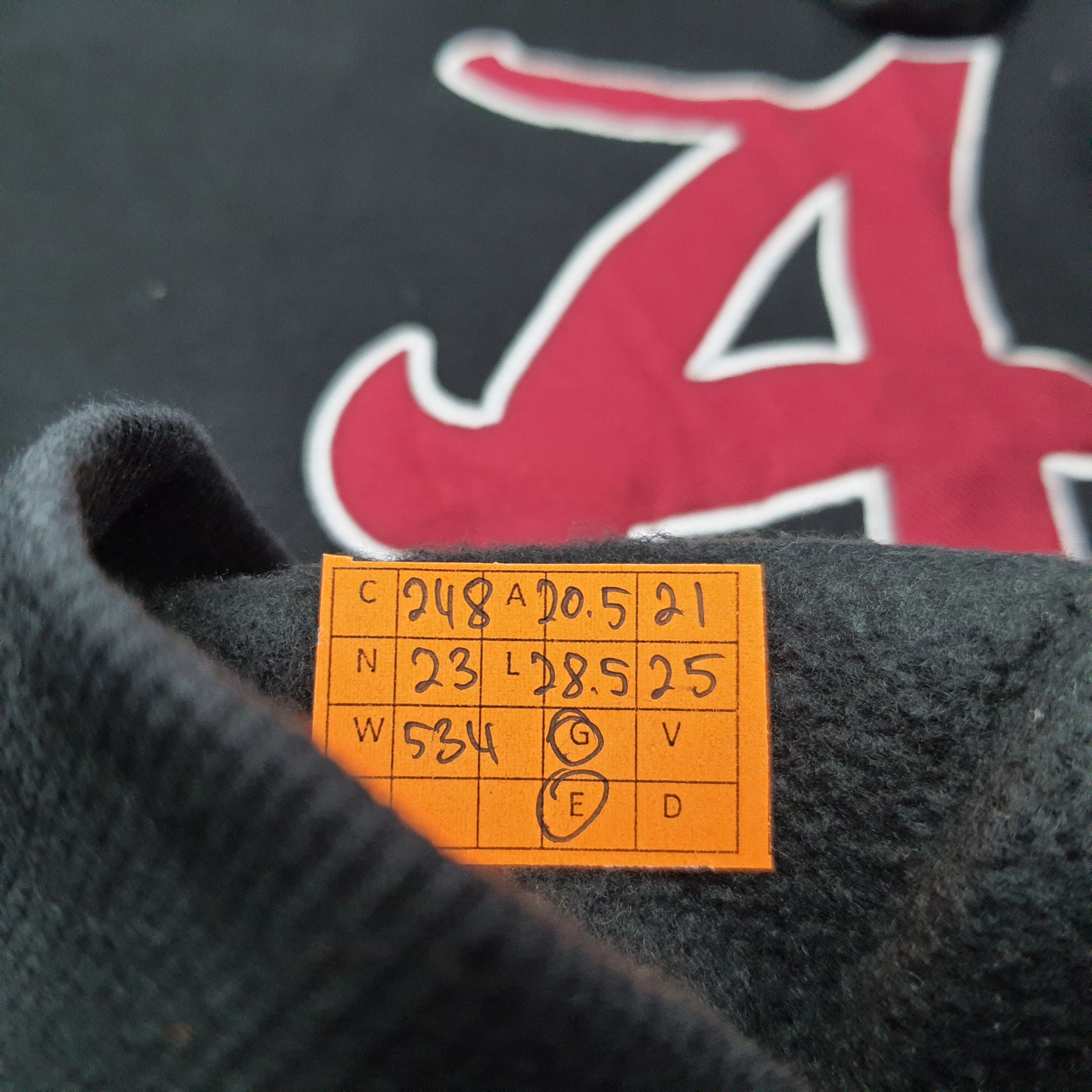 NFL Vintage NFL Alabama Crimson Tide Football Hoodie C248N23 Size US S / EU 44-46 / 1 - 7 Thumbnail