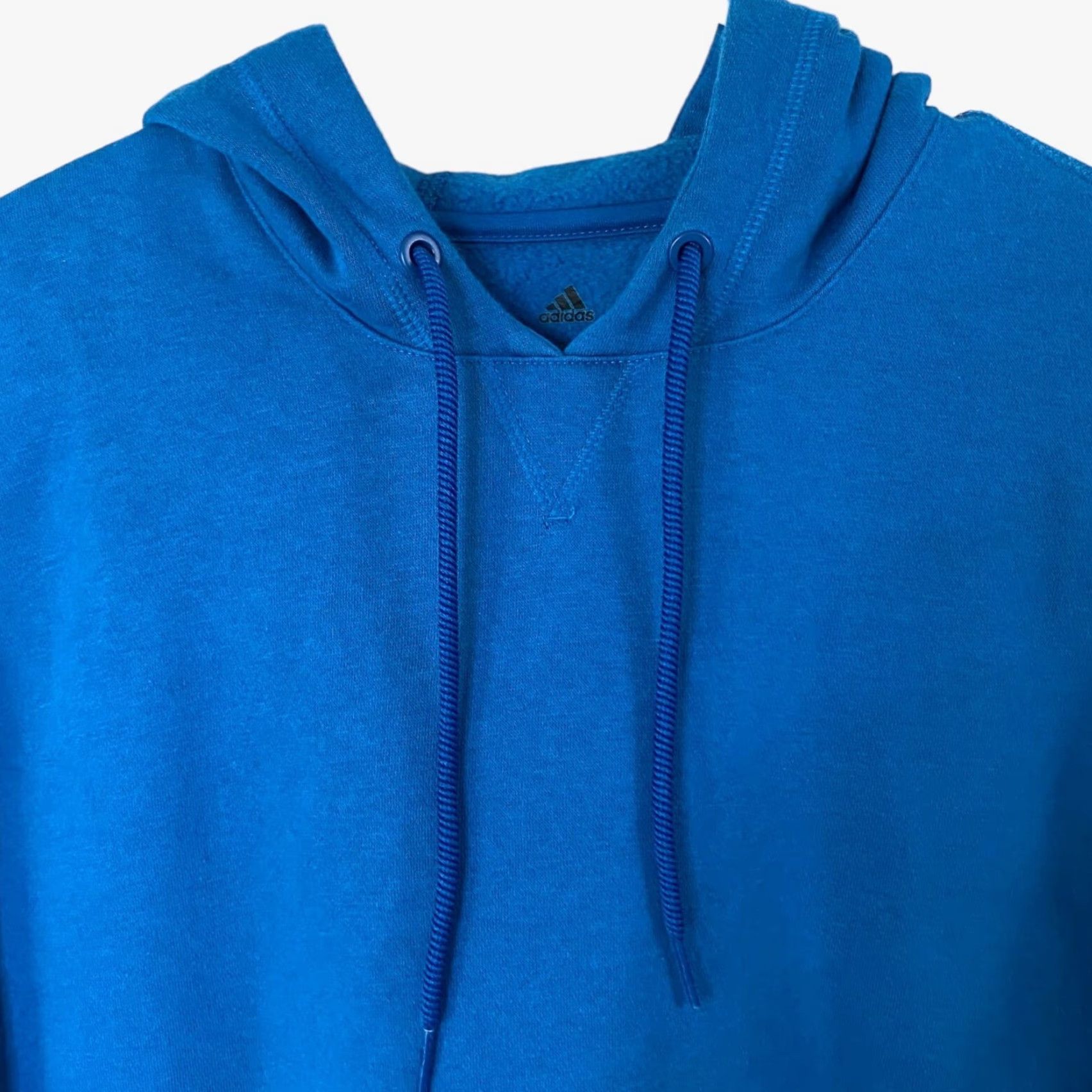 Adidas Adidas Hoodie Sweatshirt Womens Medium Blue Long Sleeve Athleisure Wear Size M / US 6-8 / IT 42-44 - 6 Thumbnail