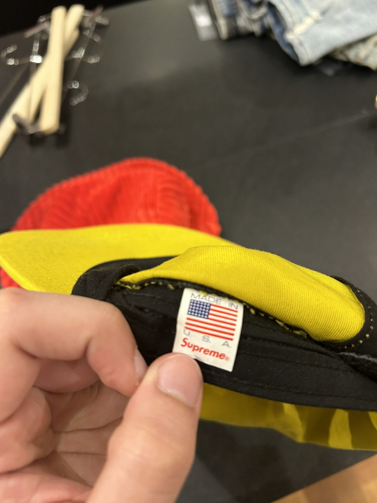 Supreme Supreme Washed Chino Twill Camp Cap Size ONE SIZE - 4 Thumbnail