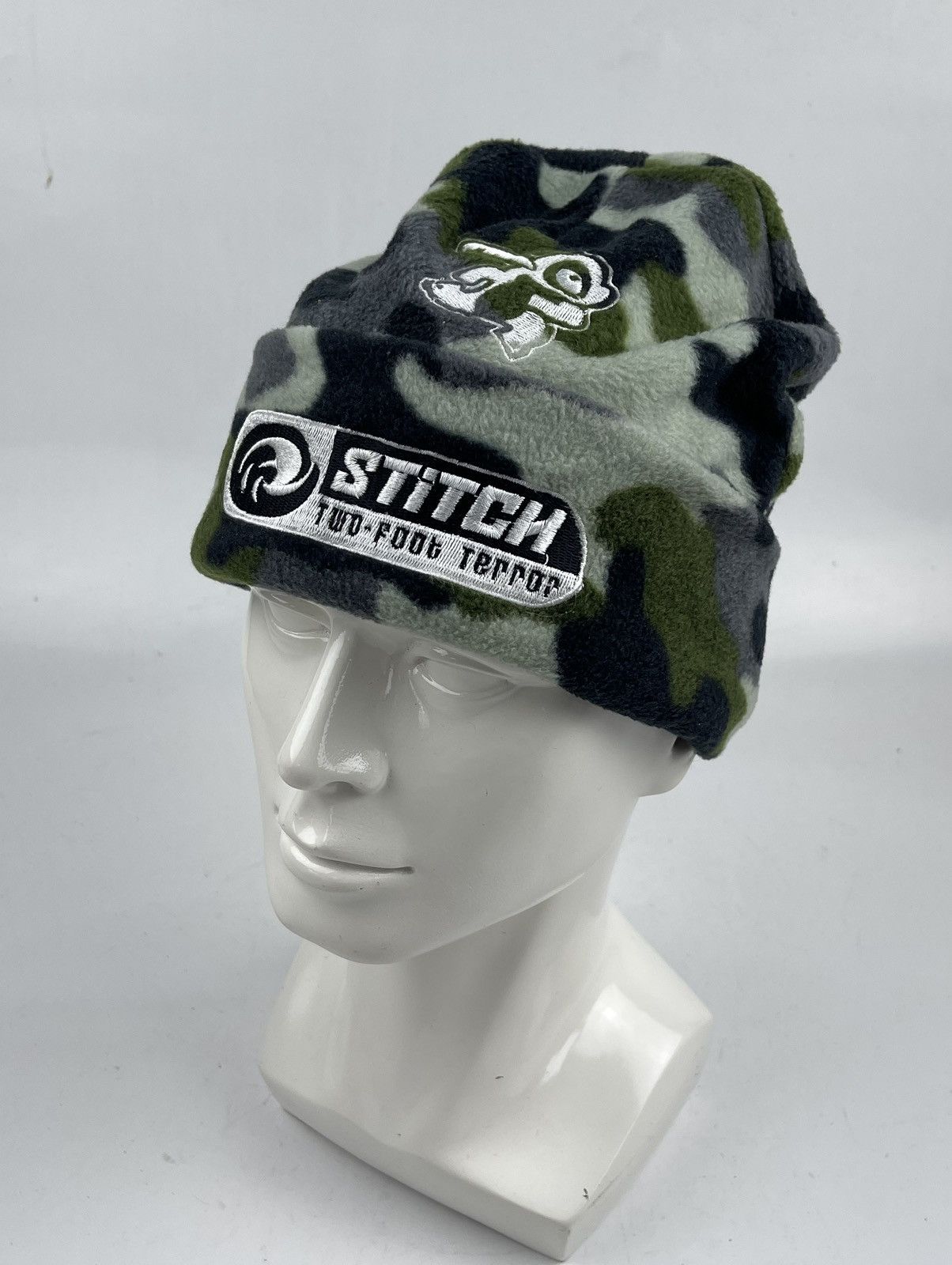 stitch camo beanie hat snow cap tc25
