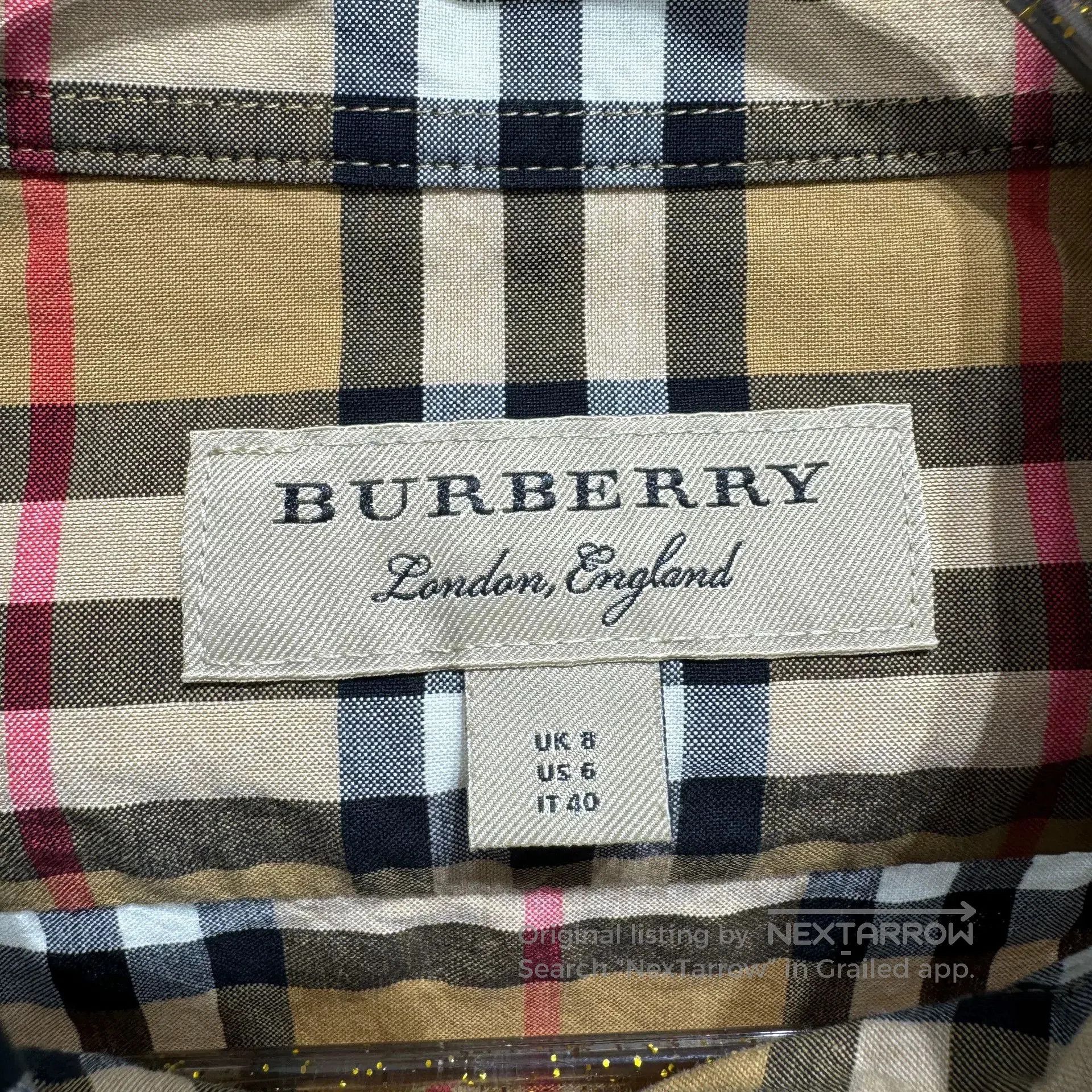 Burberry Burberry Classic Check Shirt. Size M / US 6-8 / IT 42-44 - 3 Thumbnail