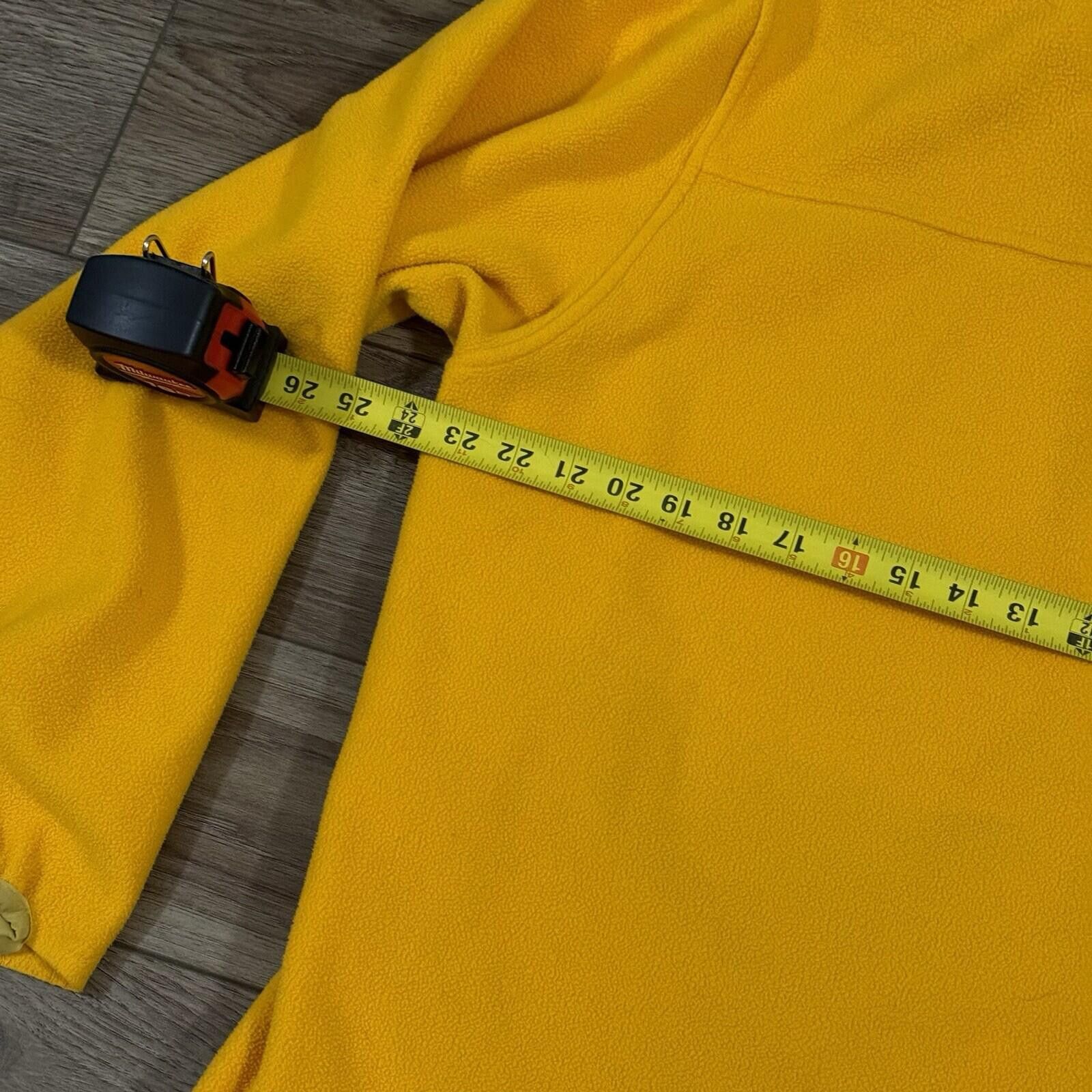 L.L. Bean Vintage 90s Y2K L.L. Bean Fleece Yellow Jacket Gorpcore Size US L / EU 52-54 / 3 - 8 Thumbnail