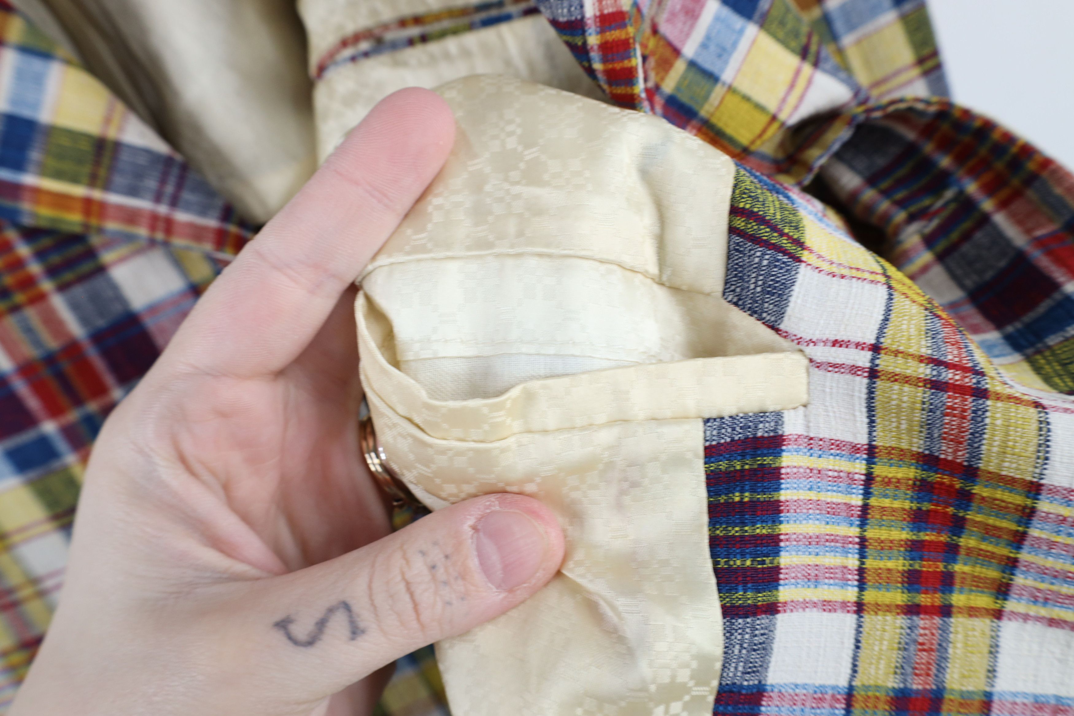 Vintage Vintage 70s Rockabilly Plaid 3 Button Blazer Suit Jacket USA Size US L / EU 52-54 / 3 - 14 Thumbnail