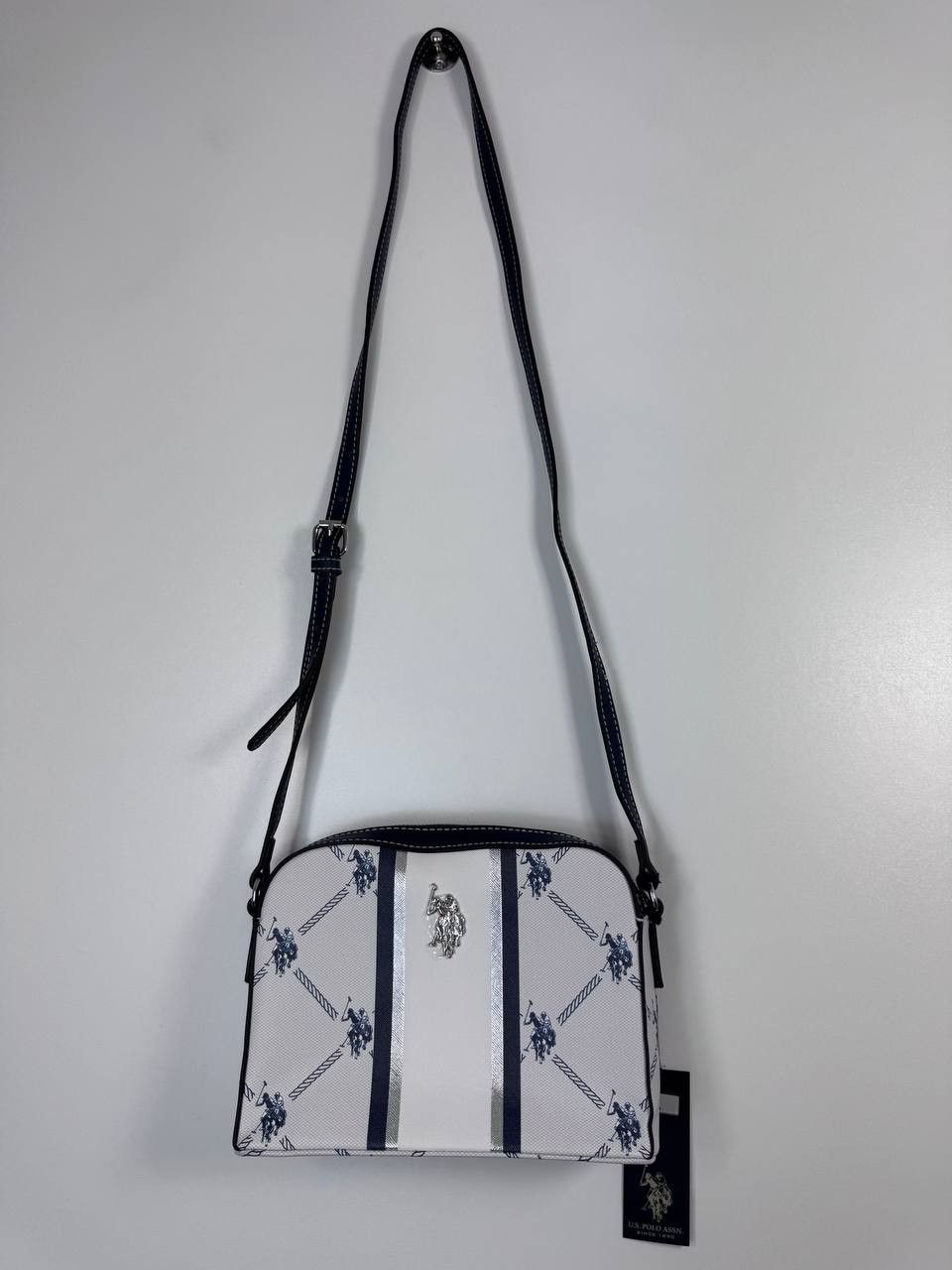 U.S. Polo Assn. U.S. Polo Assn. Crossbody Bag Navy Logo Shoulder Handbag Size ONE SIZE - 1 Thumbnail