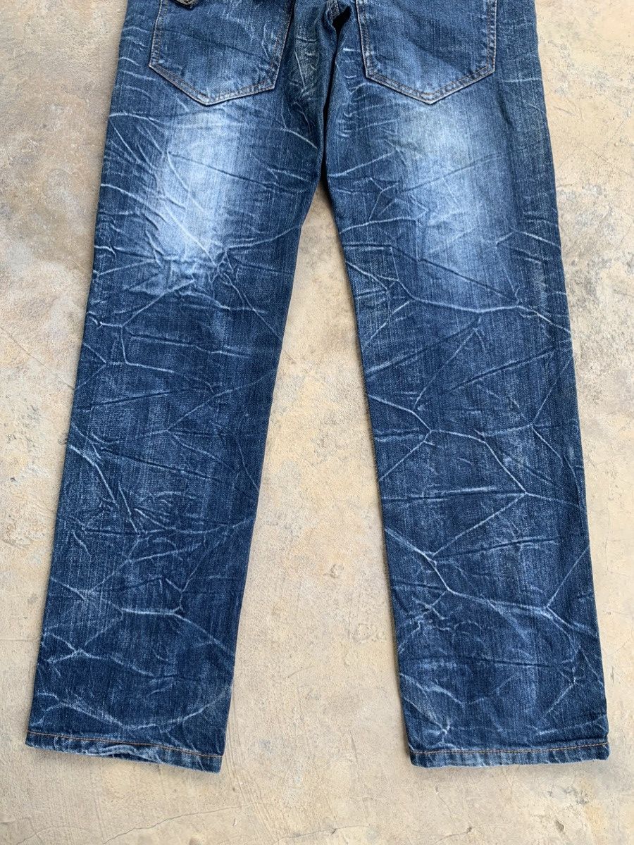 Japanese Brand × Kapital × Vintage NYLAUS DOUBLE WAIST RUSTY DISTRESSED DENIM🎌 Size US 29 - 11 Thumbnail