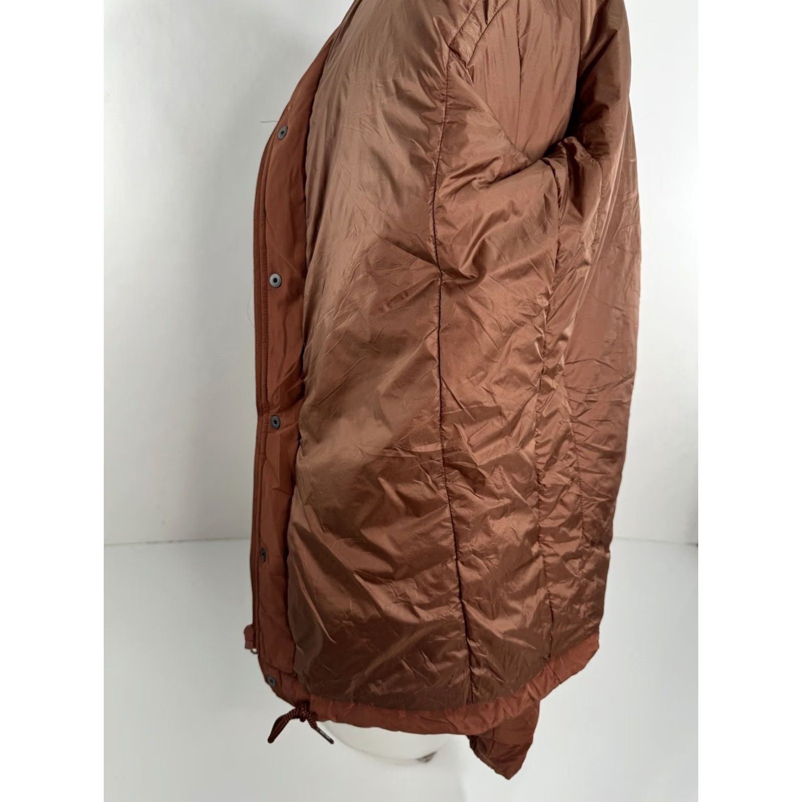 Alo VINTAGE ALO Mens XS Full Zip Jacket Bomber Yoga Burnt Orange Rust - EXCELLENT Size US XS / EU 42 / 0 - 6 Thumbnail