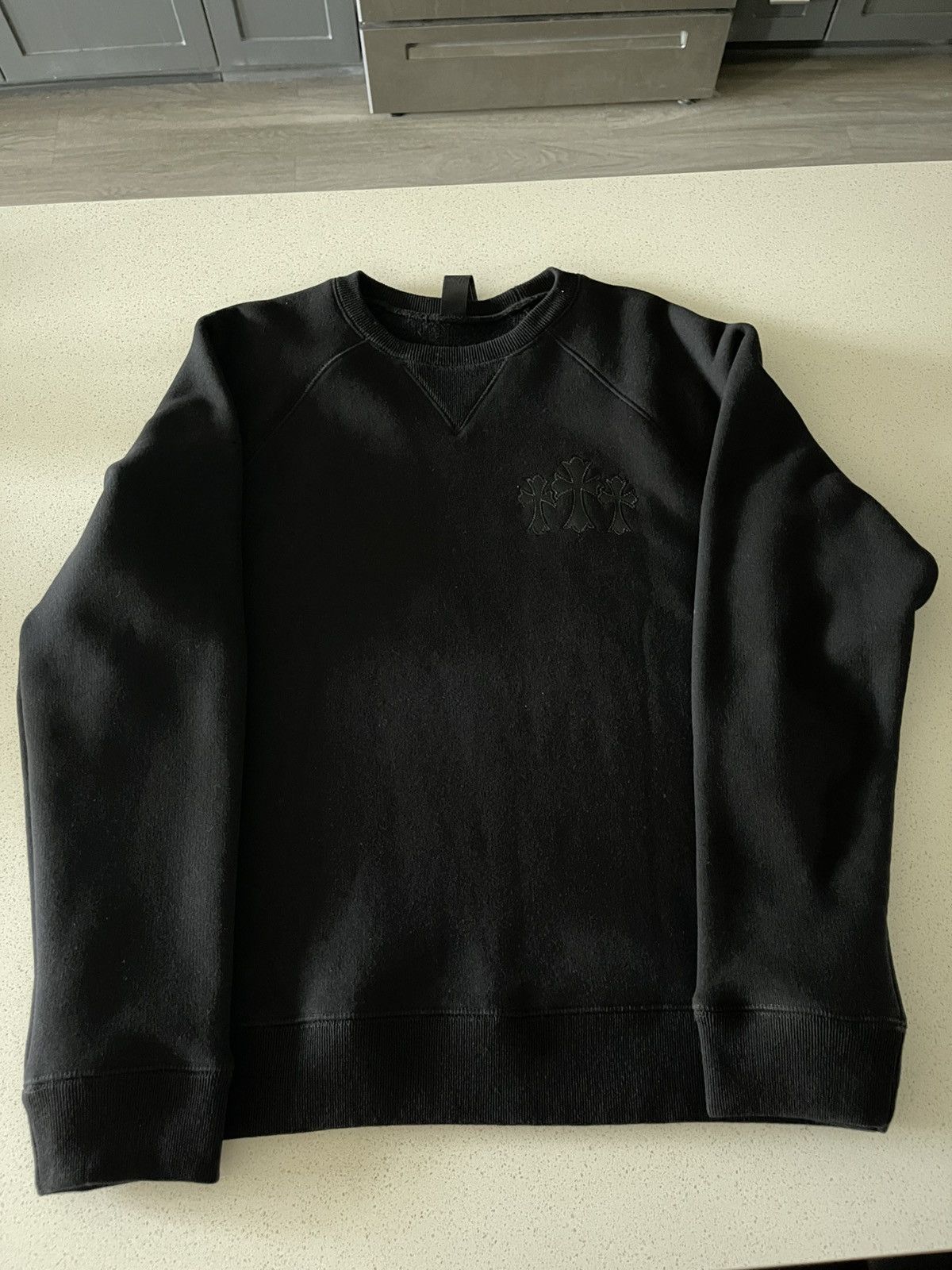 Chrome Hearts 7-11 Nylon Patch Crewneck Sweatshirt