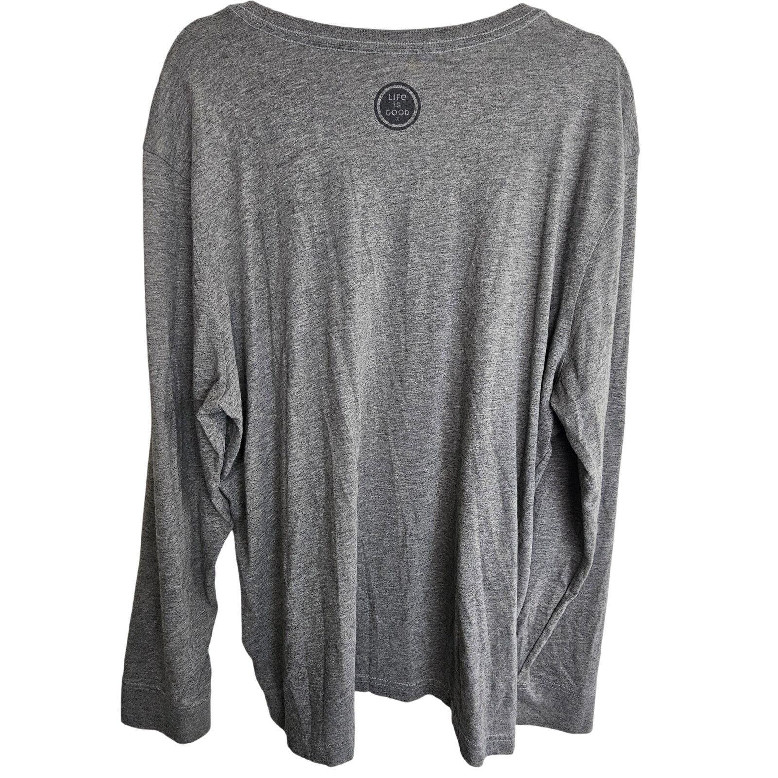 Life is Good Life Is Good Mens Crusher Tee LS Holiday Grateful Dude Size US L / EU 52-54 / 3 - 9 Thumbnail