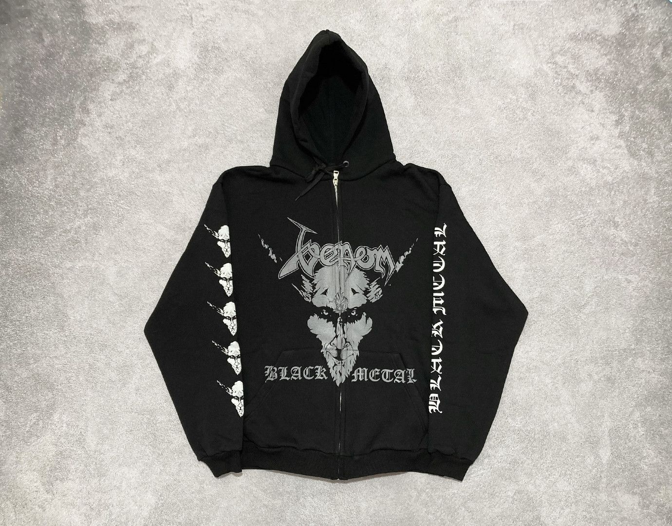 Band Tees Zip-hoodie Venom - black metal (mayhem , bathory burzum) Size US L / EU 52-54 / 3 - 1 Thumbnail