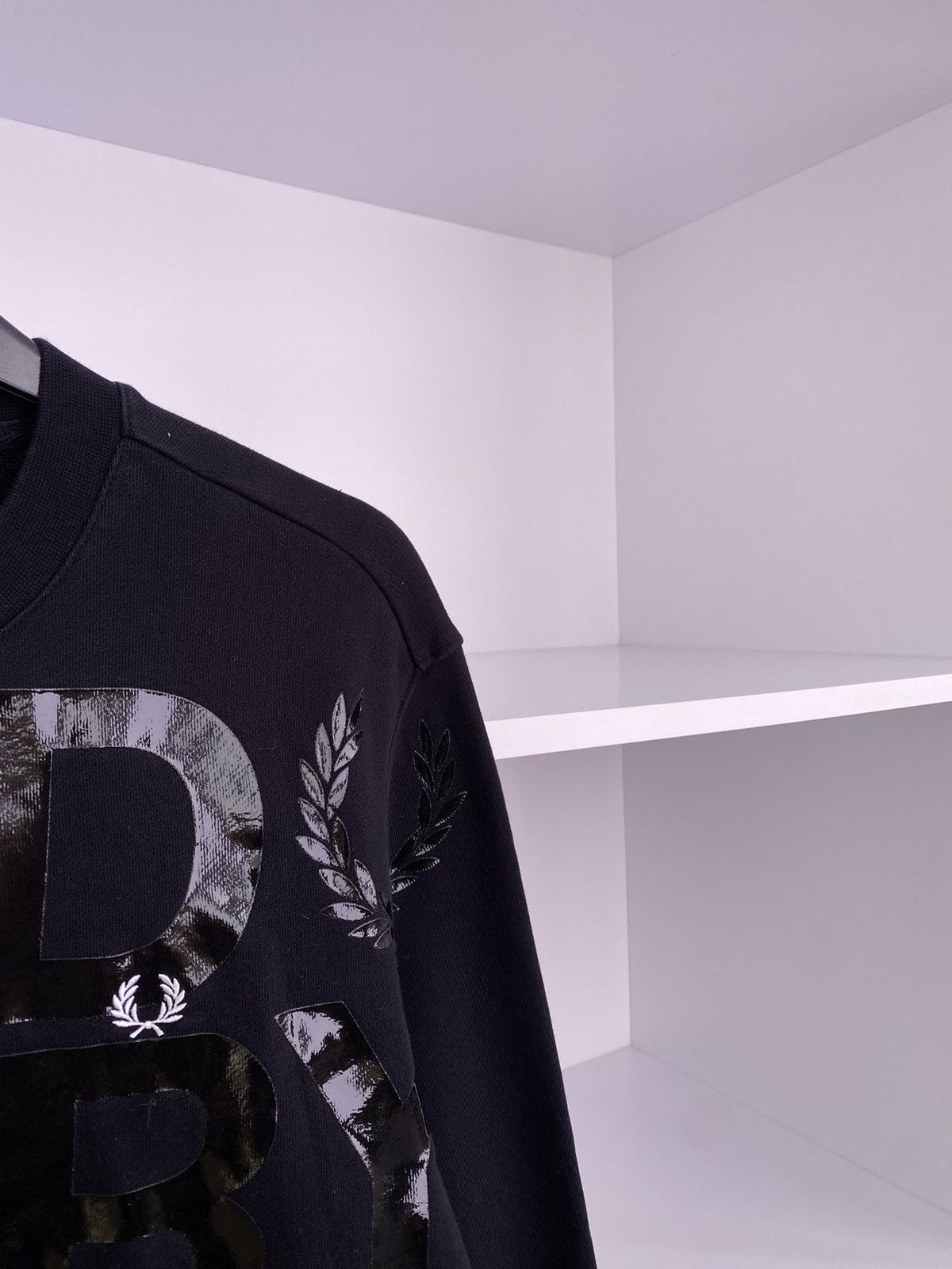 Fred Perry × Vintage Vintage Fred Perry Vinyl Print Sweatshirt Size US S / EU 44-46 / 1 - 5 Thumbnail