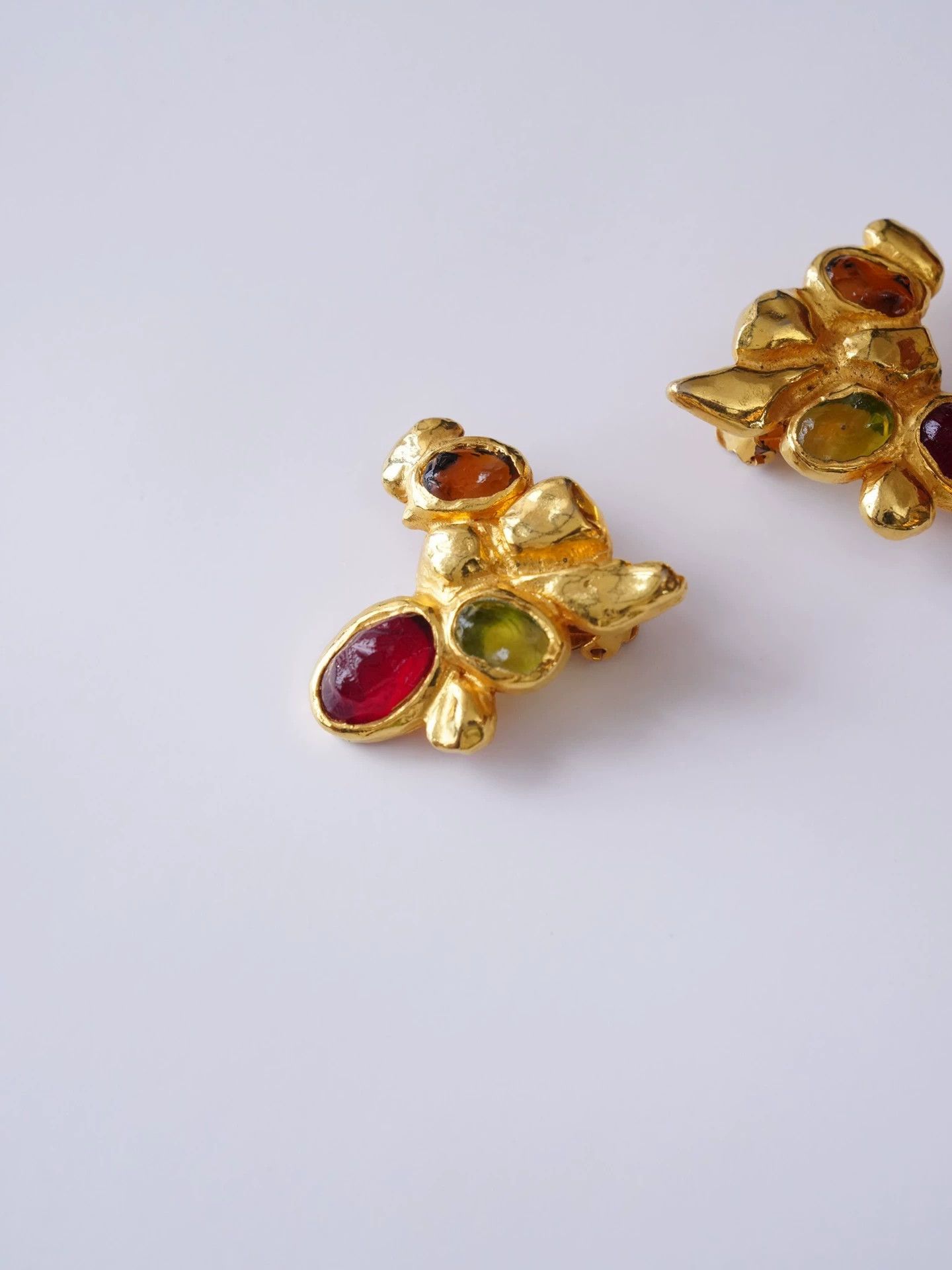 Christian Lacroix Christian Lacroix Lava Jelly Ear Clips Size ONE SIZE - 9 Thumbnail