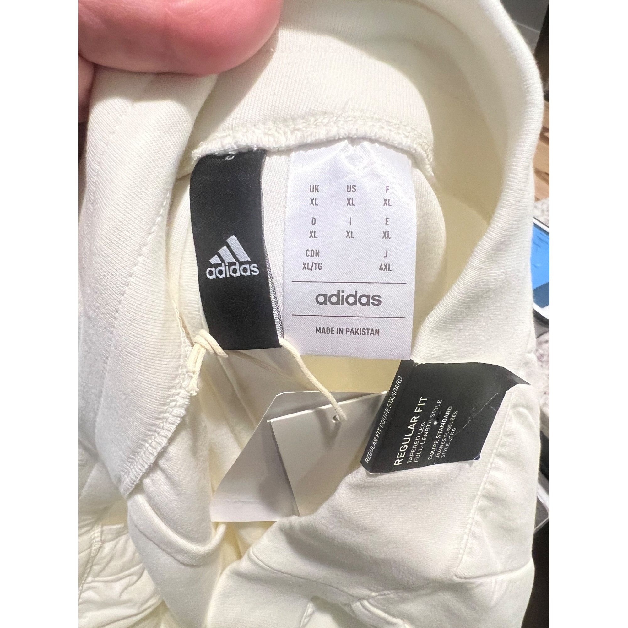 Adidas Adidas Off White Z.N.E. Tracksuit Mens Sweatpants - Size XL Size US 40 / EU 56 - 7 Thumbnail