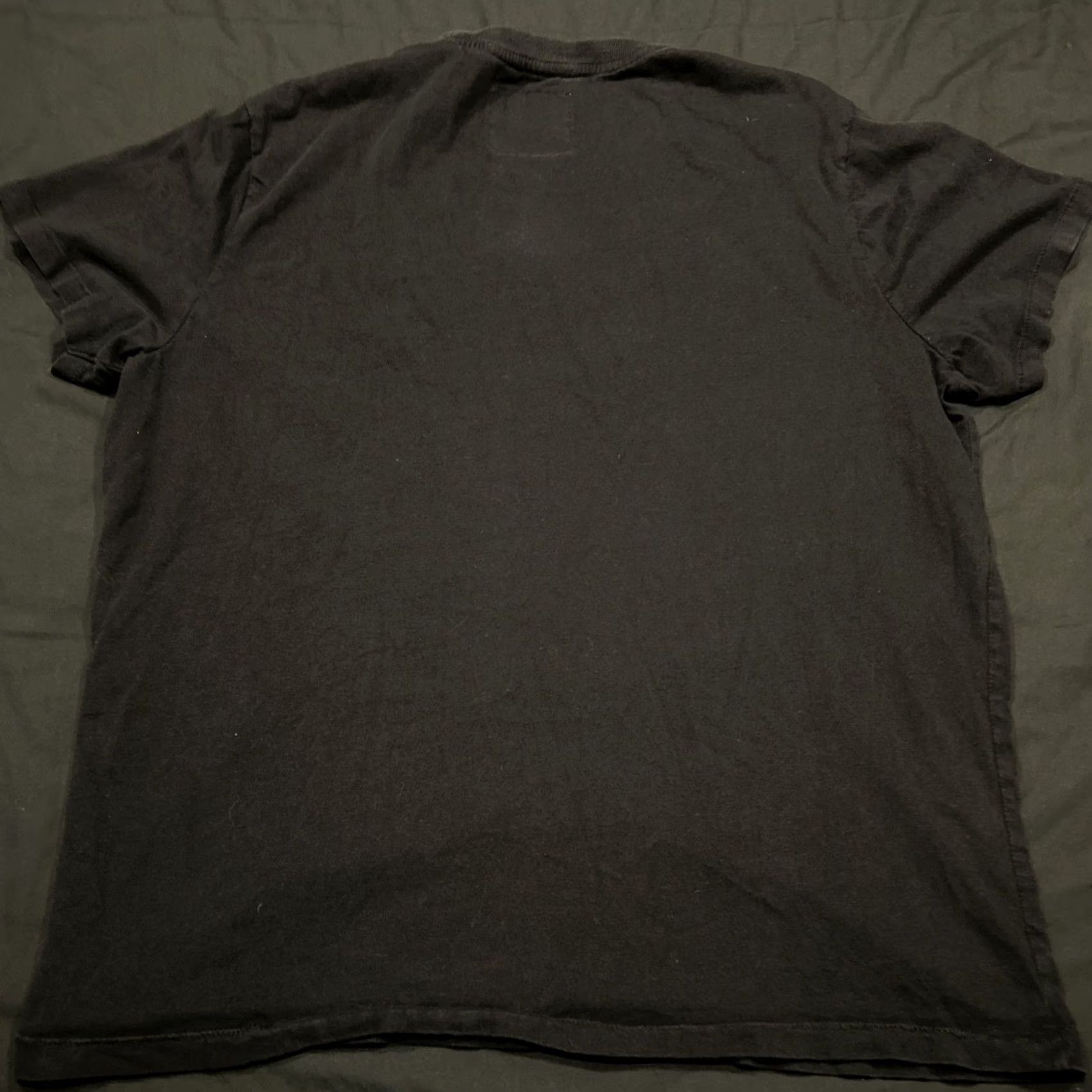 Aeropostale AeroPostale T-Shirt Mens XL Black Graphic Print Short Sleeve Crew Neck Y2k Retro Sports Size US XL / EU 56 / 4 - 3 Thumbnail