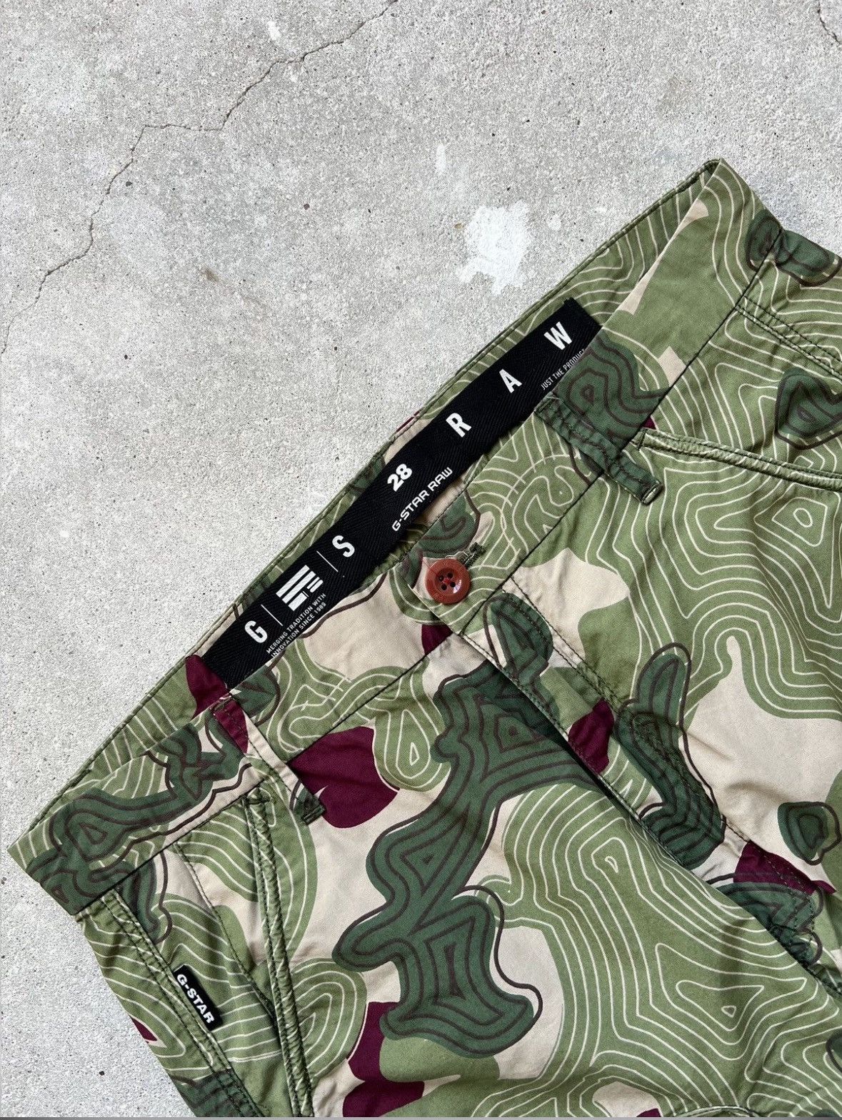 G-Star G Star Raw Camouflage Military Pants Size US 28 / EU 44 - 7 Thumbnail