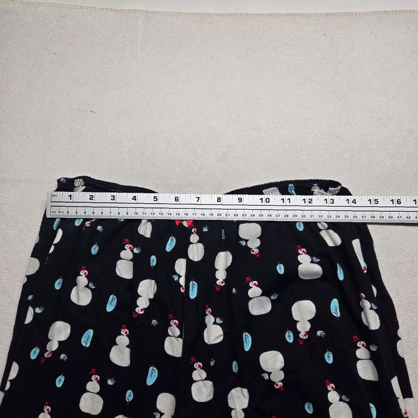 Vintage HUE Pajama Pants Shirt? Size 36" / US 14 / IT 50 - 4 Thumbnail