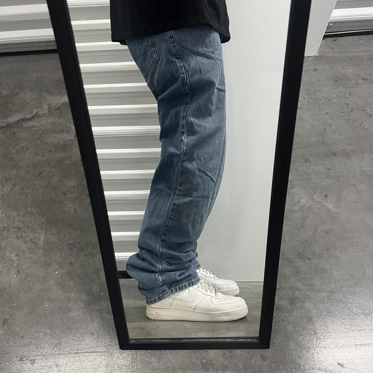 Japanese Brand × Vintage Vintage Y2K Baggy Skater style Medium wash Denim Jeans! Size US 34 / EU 50 - 2 Thumbnail
