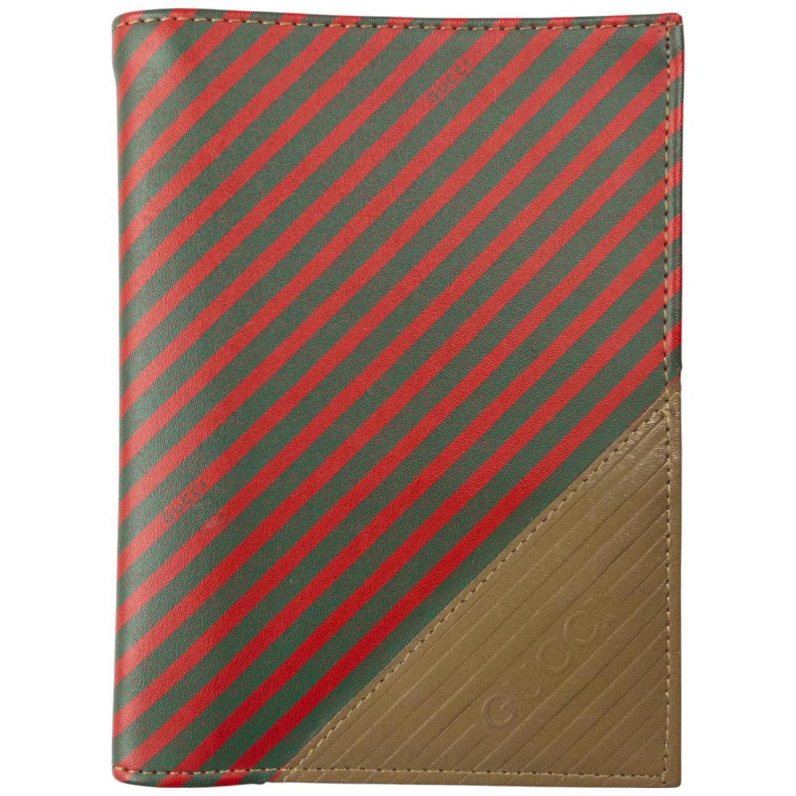 Gucci Vintage Gucci Striped Wallet Size ONE SIZE - 1 Thumbnail