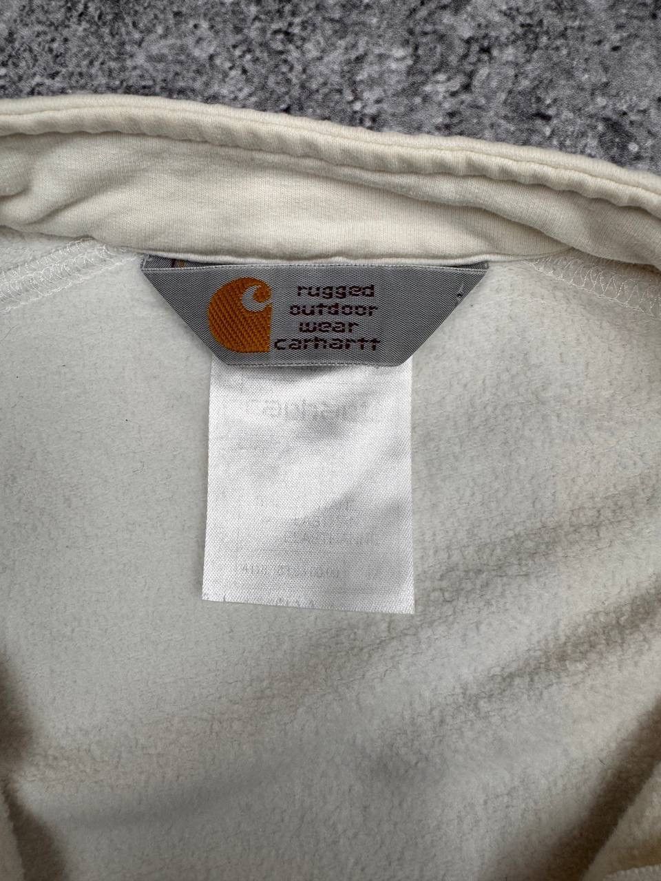 Carhartt Carhartt Women's Zip Sweatshirt White Size M Size M / US 6-8 / IT 42-44 - 4 Thumbnail