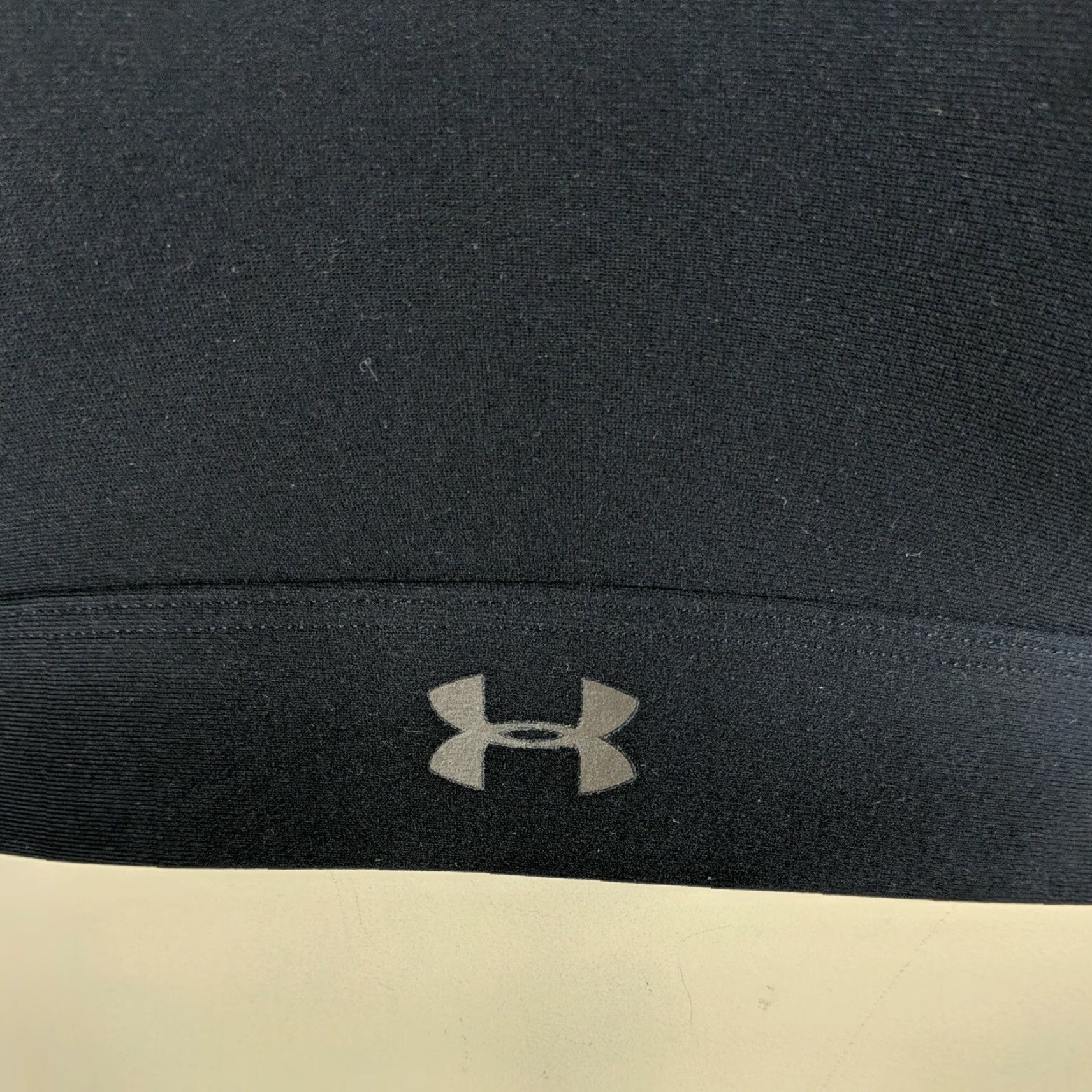 Under Armour Under Armour Sports Bra Shirt Women S Black Adjustable Strap Crossback Athleisure Activewear Bra Size ONE SIZE - 2 Thumbnail