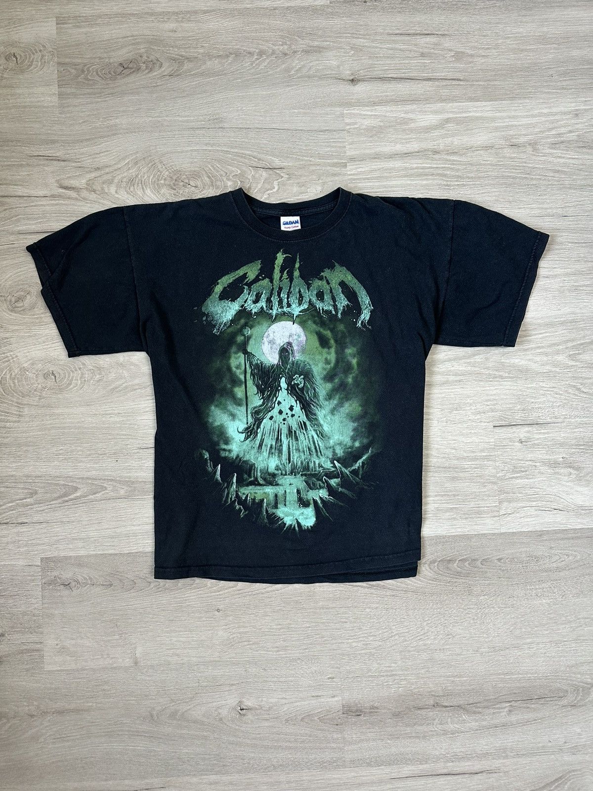 Japanese Brand × Vintage Vintage T-Shirt Caliban Y2K Rare Size US L / EU 52-54 / 3 - 2 Thumbnail