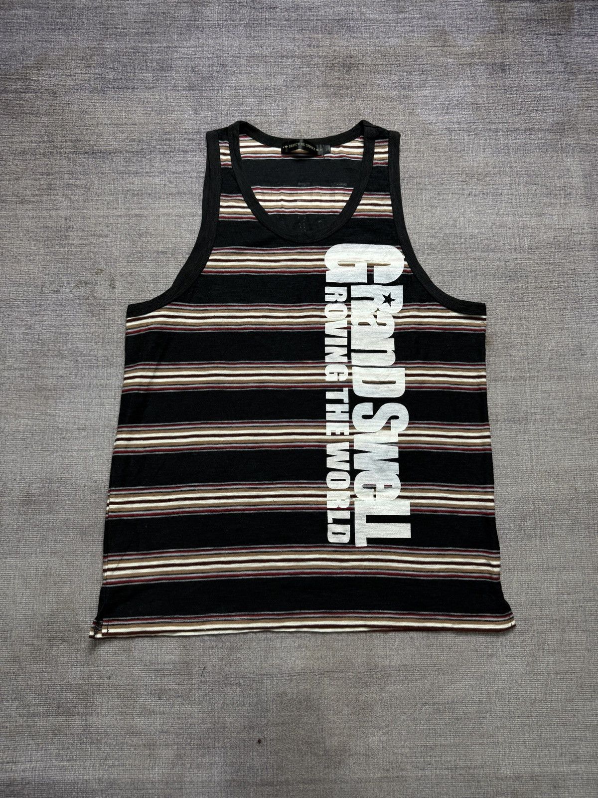 If Six Was Nine DEFECTIBE STRUCK TANK TOP Size US L / EU 52-54 / 3 - 3 Thumbnail
