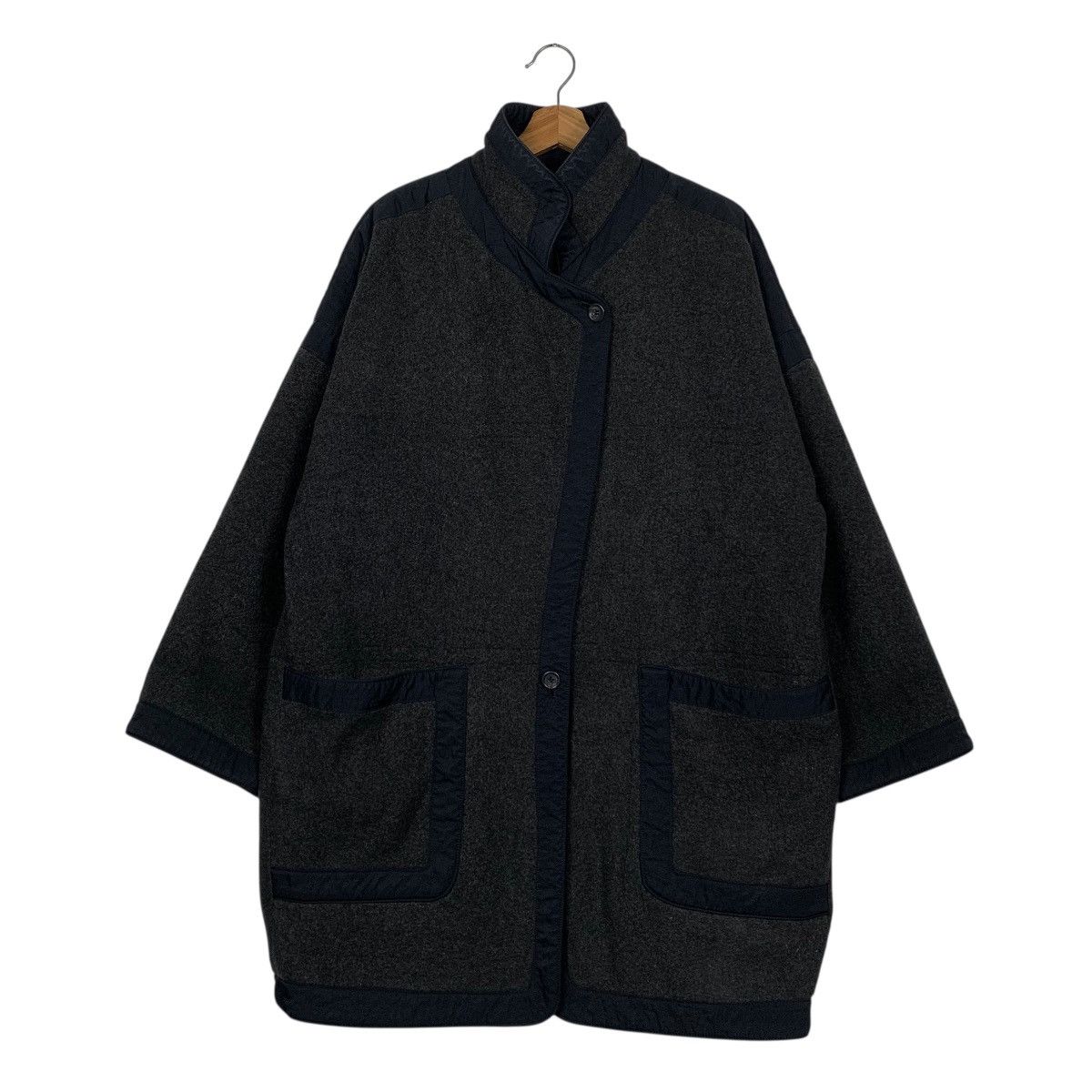 Hiroko Koshino Homme Trunk By Hiroko Koshino Reversible Overcoat Size M / US 6-8 / IT 42-44 - 3 Thumbnail
