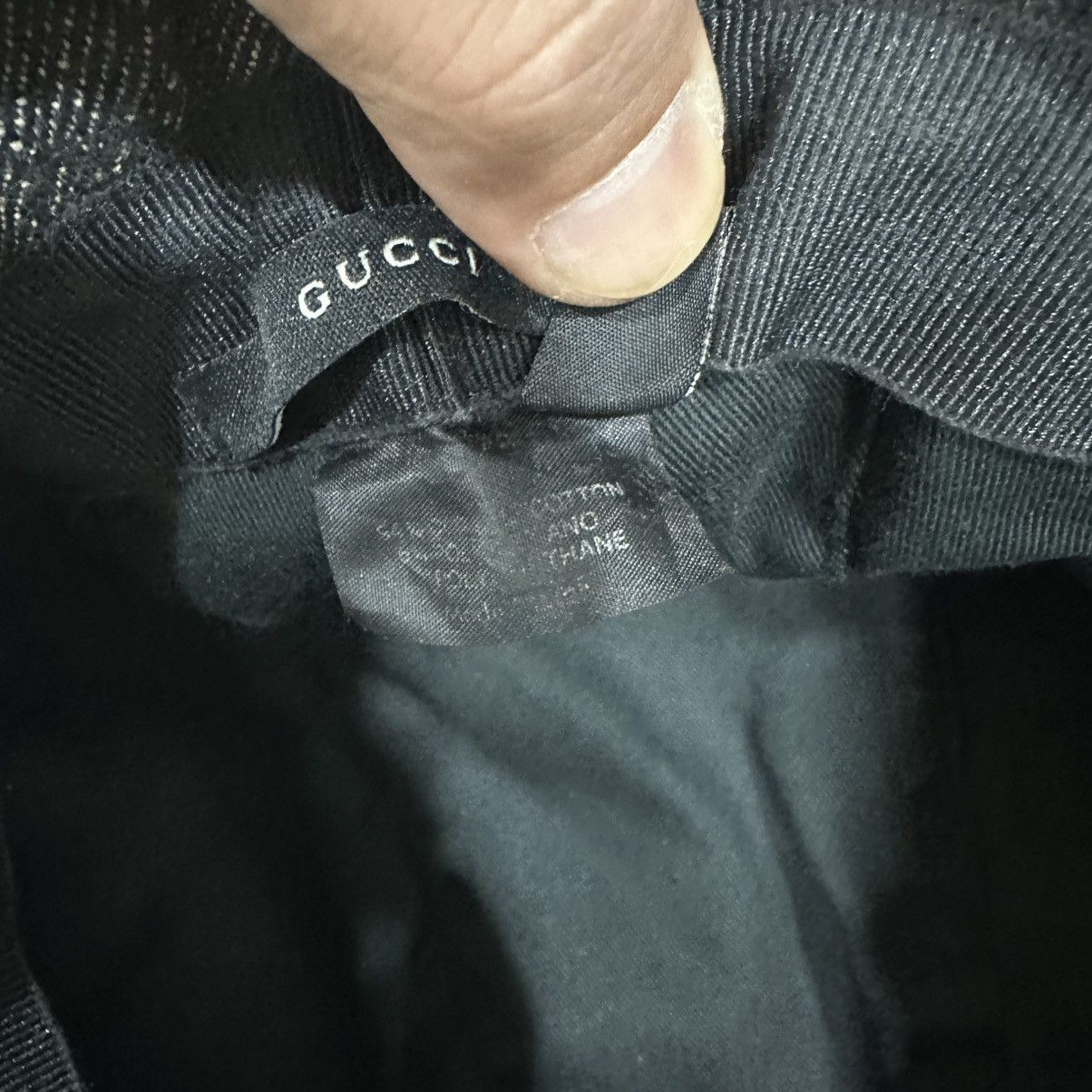 Gucci ‼️YES‼️ GUCCI GG BLACK MONOGRAM BUCKET HAT L SIZE Size ONE SIZE - 9 Thumbnail