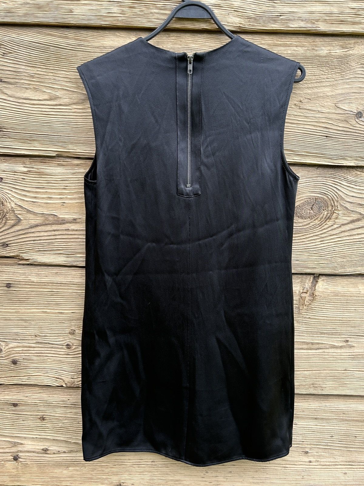 Helmut Lang Helmut Lang Leather Fractal Applique Mini Dreas Size S / US 4 / IT 40 - 4 Thumbnail