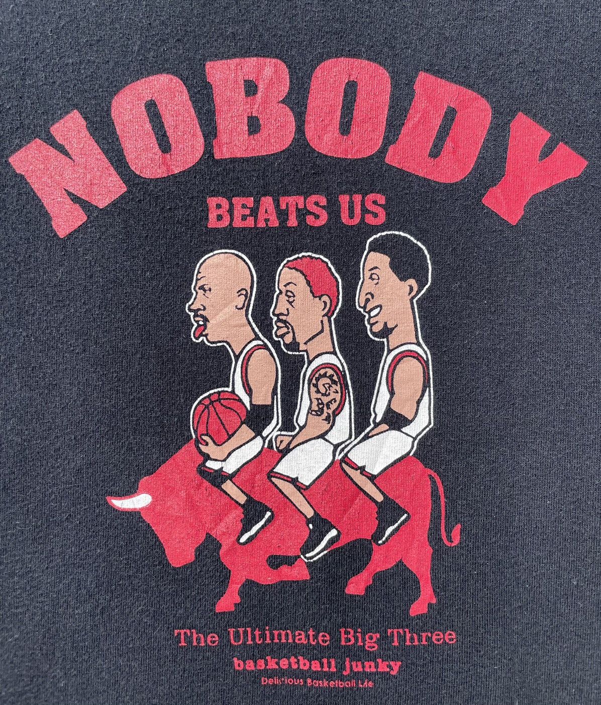 Vintage 🔥Accept Binding🔥 Vintage Black Nobody Beats Us Graphic Tee Size US XL / EU 56 / 4 - 2 Thumbnail