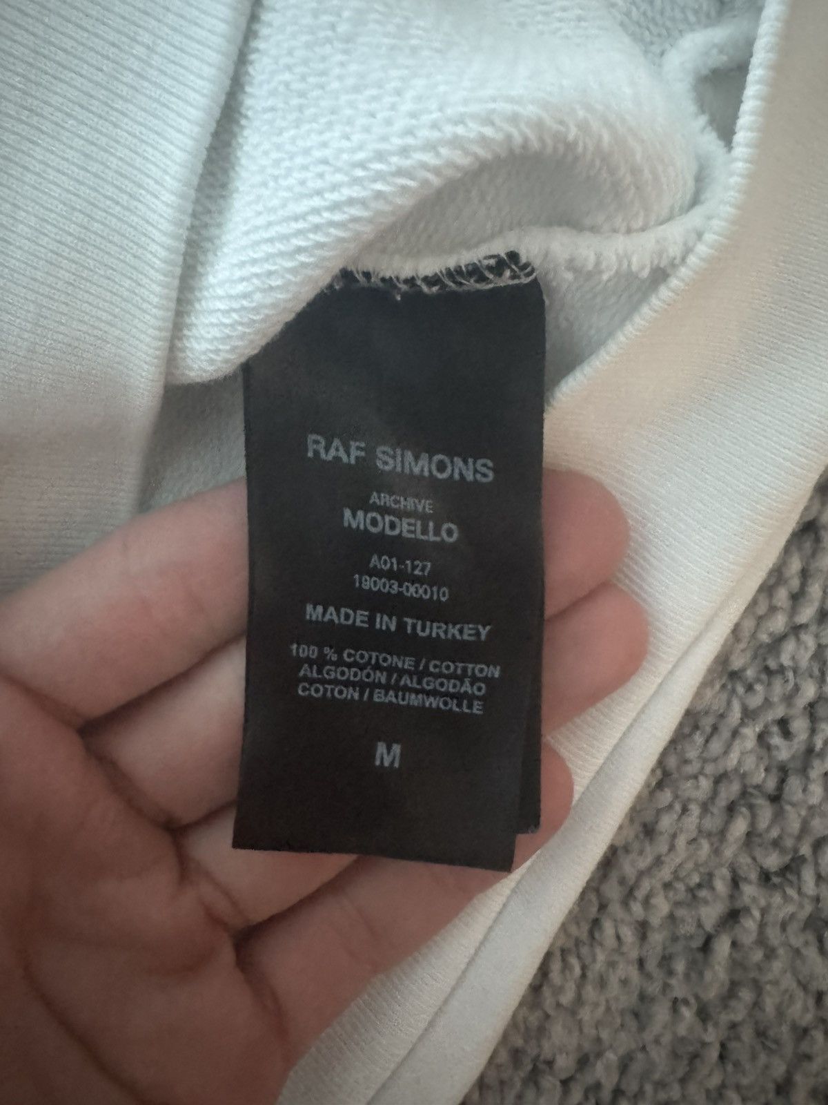Raf Simons Raf Simons Redux Independence Sweater 2002 Archive Grail Size US M / EU 48-50 / 2 - 3 Thumbnail