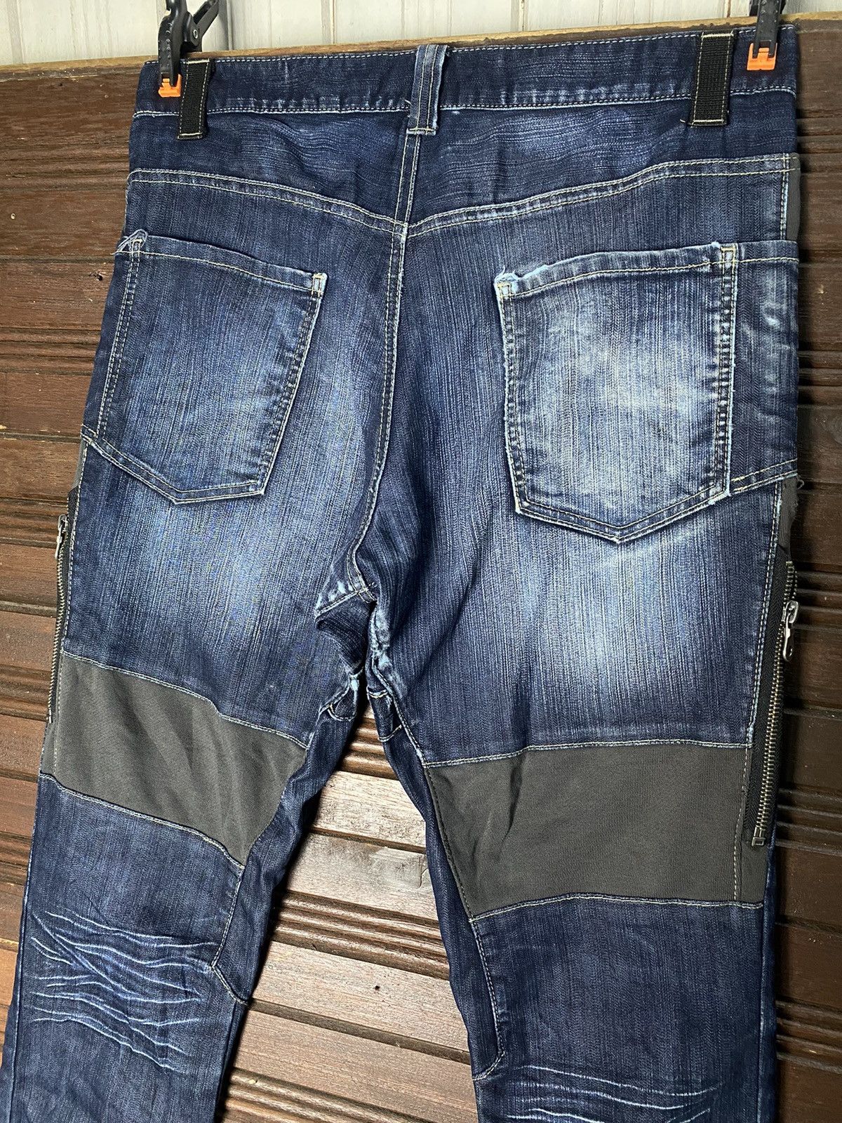 PPFM Rare PPFM Bondage Punk Distressed Denim Size US 31 - 9 Thumbnail